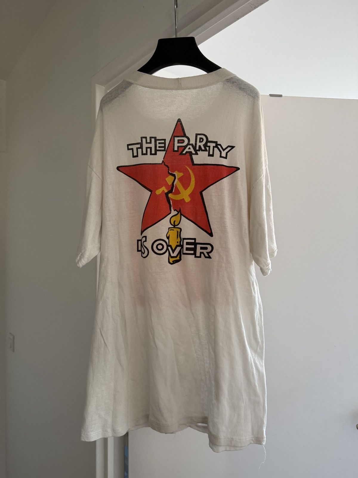 Vintage *RARE* 80s COLD WAR USSR SOVIET MC LENIN MCDONALD’S PARODY Size US XL / EU 56 / 4 - 2 Thumbnail