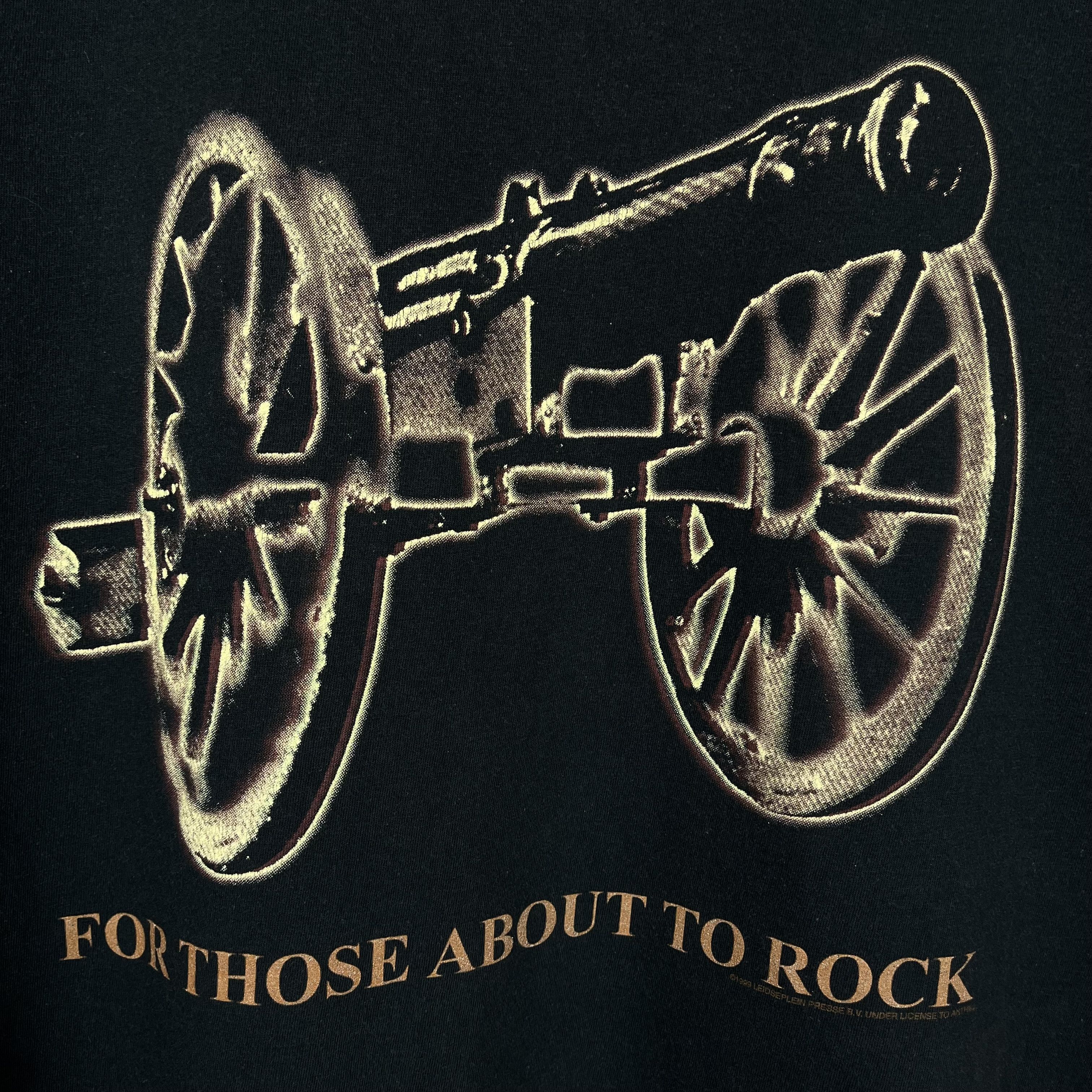 Band Tees Vintage AC/DC For Those About To Rock Band T Shirt 1999 Size US M / EU 48-50 / 2 - 10 Thumbnail