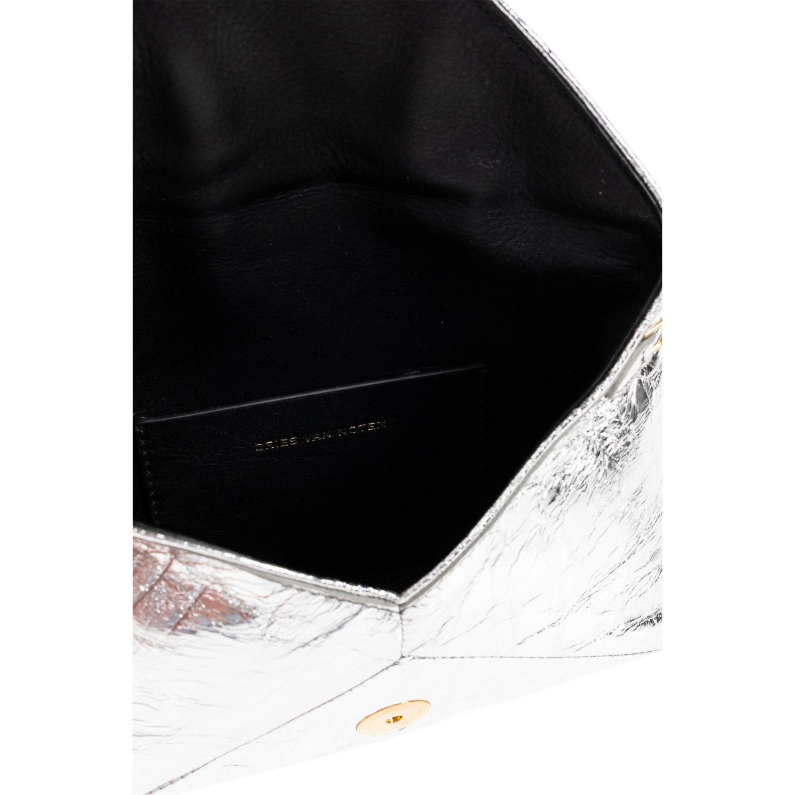 Dries Van Noten DRIES VAN NOTEN Silver Clutch Bag New & Authentic Size ONE SIZE - 4 Thumbnail
