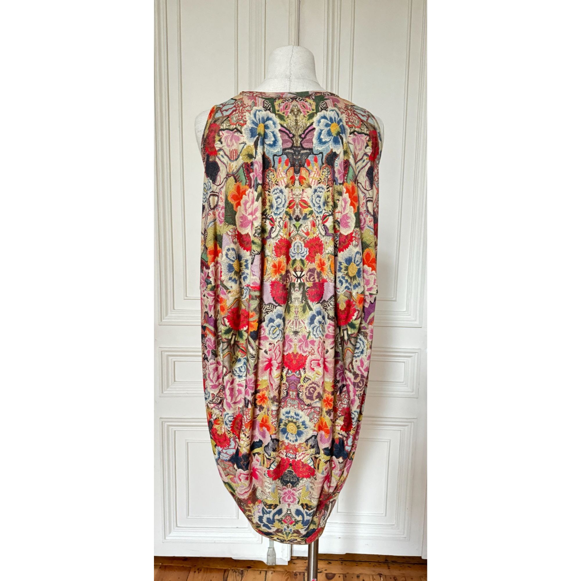 Alexander McQueen Printed Wool Dress Size M / US 6-8 / IT 42-44 - 4 Thumbnail