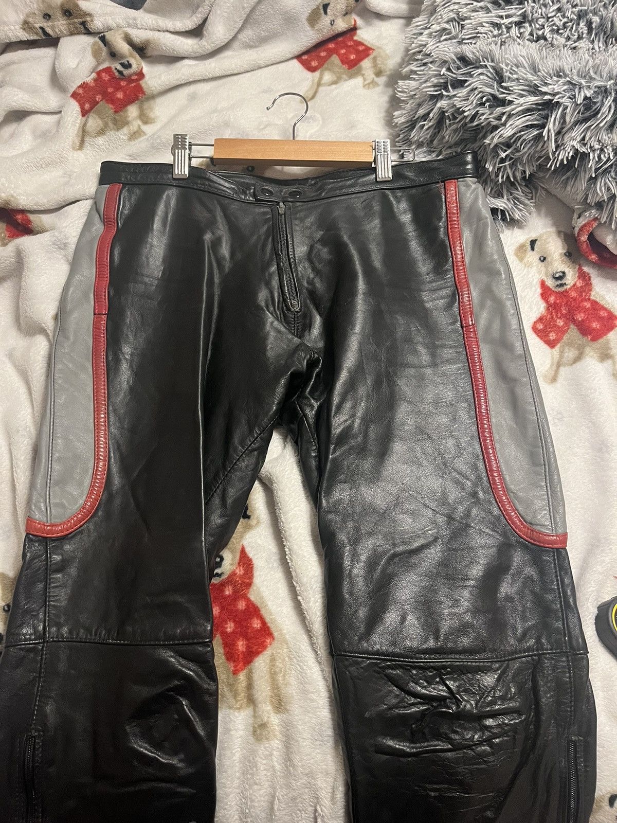 Genuine Leather “Place Beyond The Pines” lookalike Leather Moto Pants 🔥🔥🔥 Size US 34 / EU 50 - 5 Thumbnail