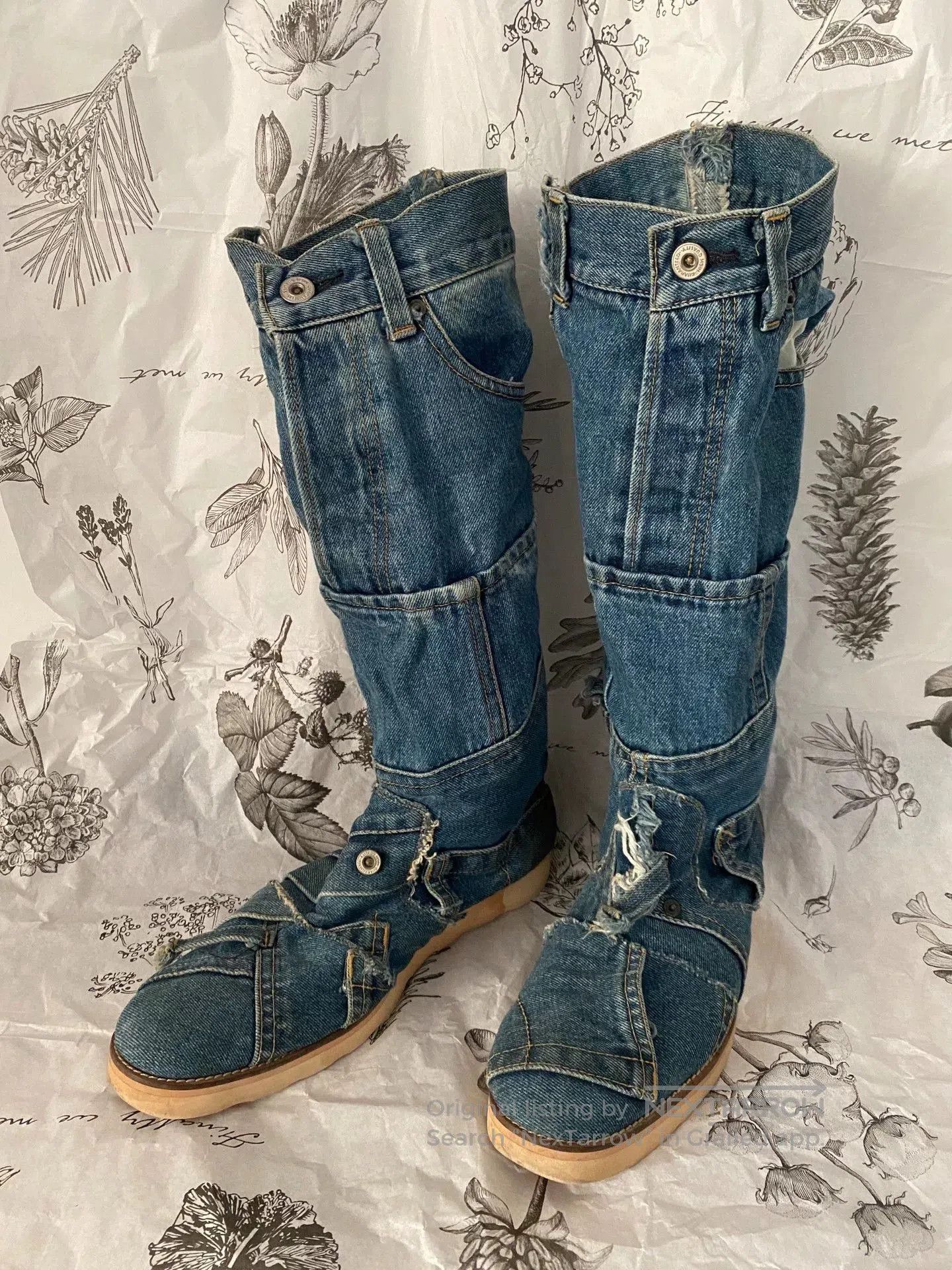 Nozomi Ishiguro Nozomi Ishiguro Denim Mid. Size US 10 / EU 43 - 1 Thumbnail