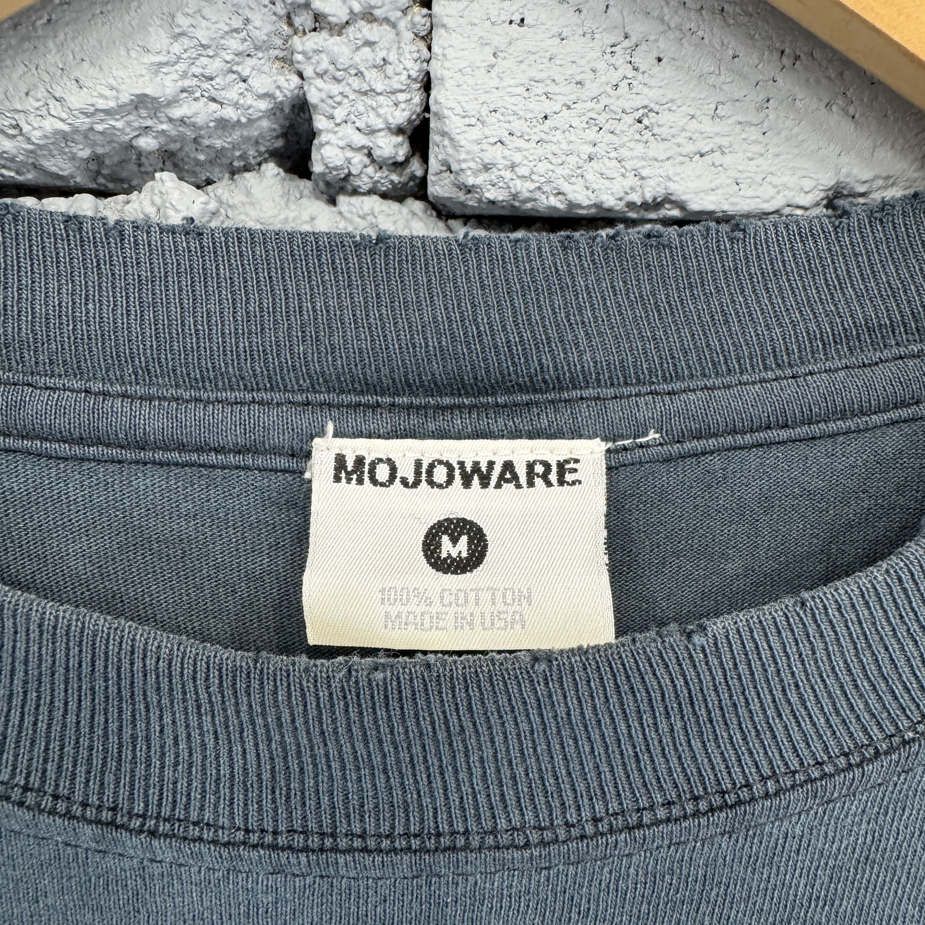 Vintage Rare Vintage Mojoware Made In Usa Sunfaded Tshirt Size US M / EU 48-50 / 2 - 4 Thumbnail