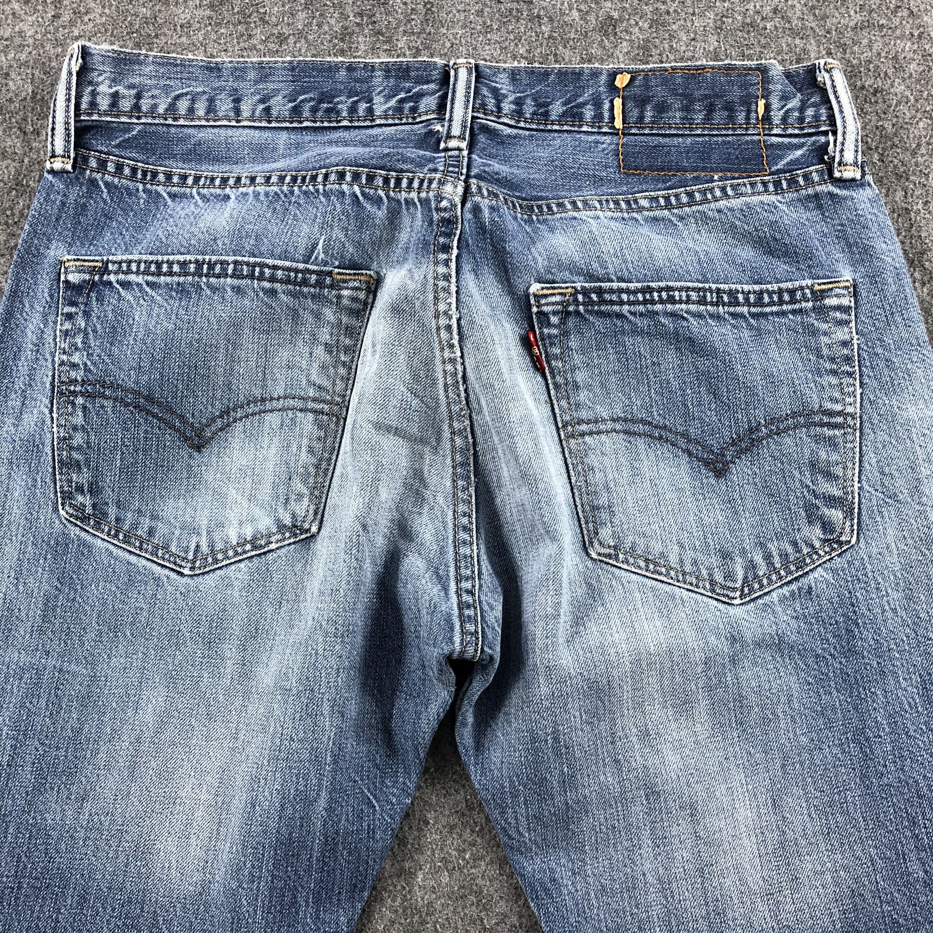 Levi's Vintage Blue Wash Levis 501 Jeans-J1522 Size US 31 - 4 Thumbnail