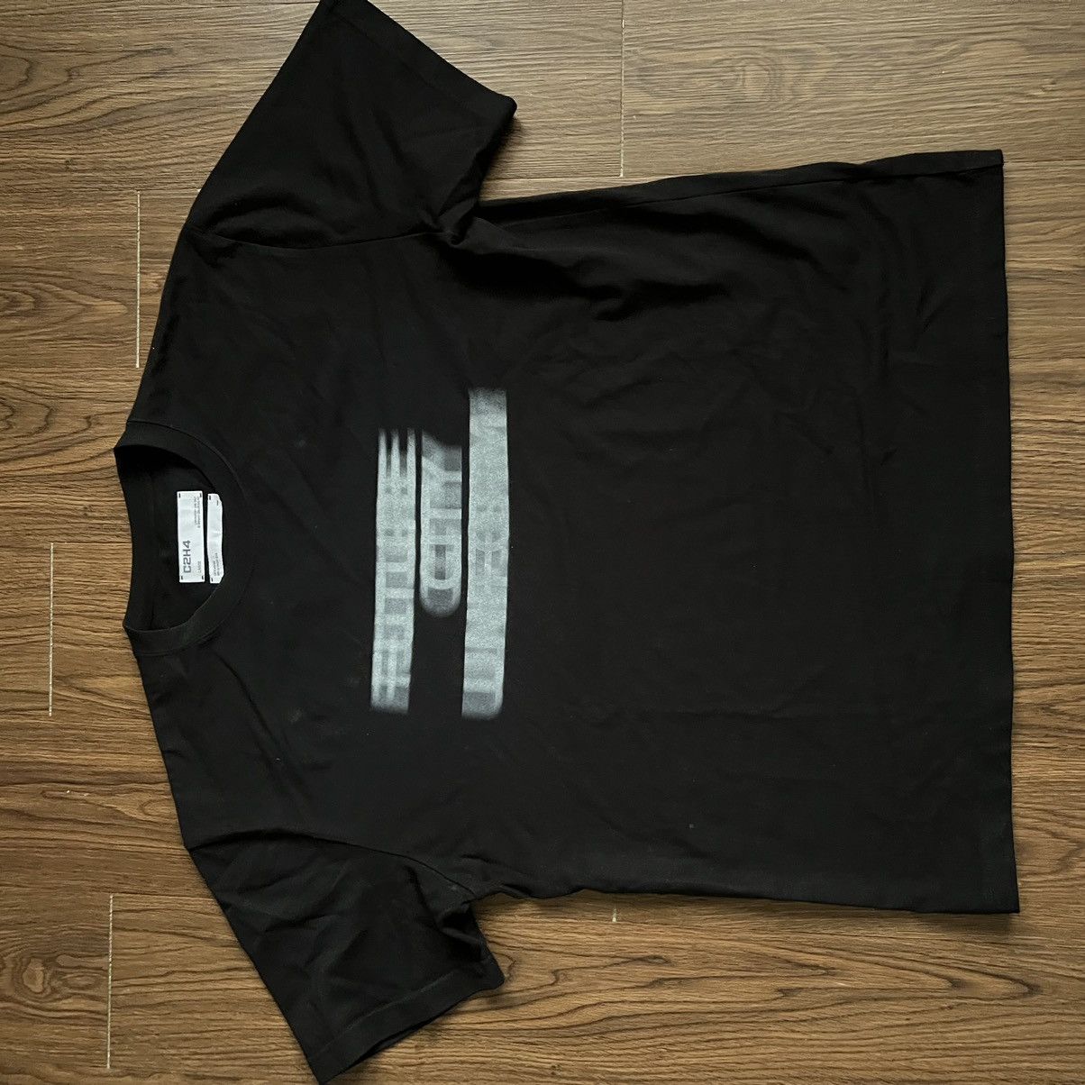 C2H4 C2H4 Black blurred t shirt Size US L / EU 52-54 / 3 - 1 Thumbnail