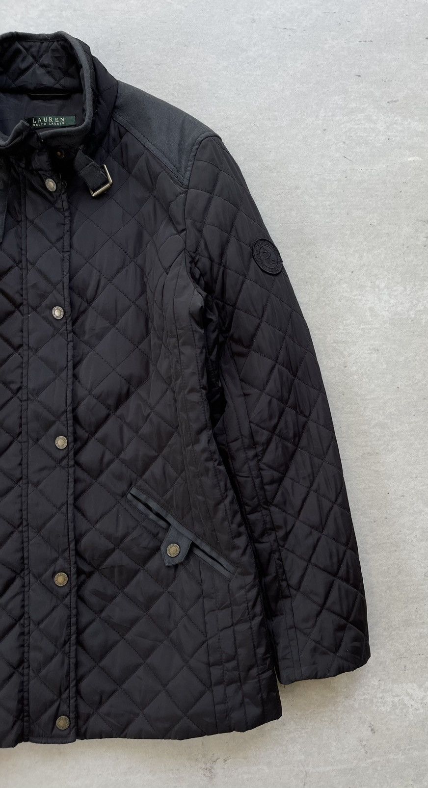 Polo Ralph Lauren Ralph Lauren Black Full-Prints Lining Quilted Jacket Size US S / EU 44-46 / 1 - 5 Thumbnail