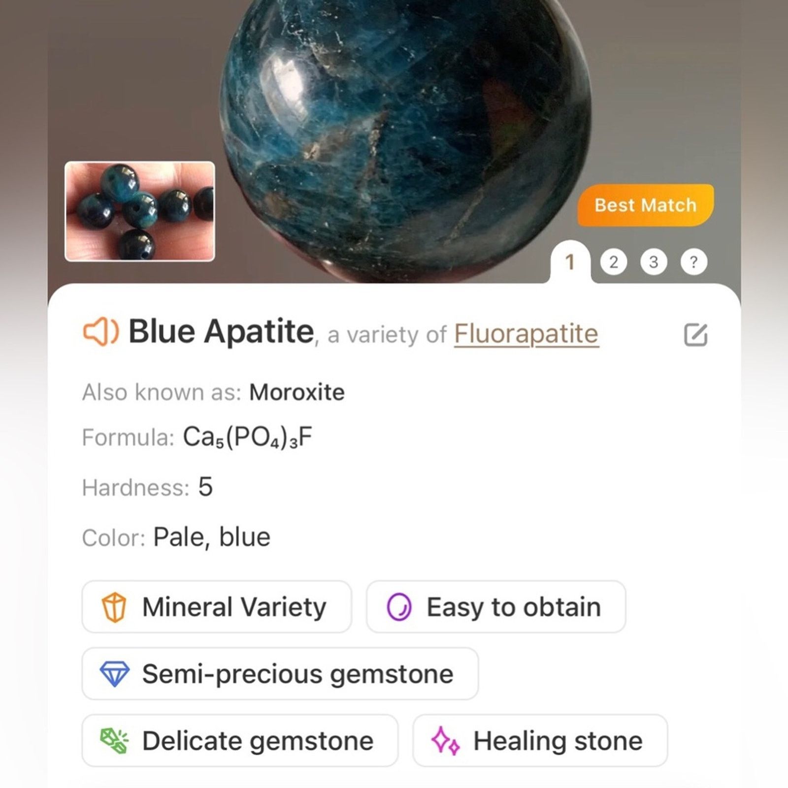 Handmade Handcrafted repurpose glass apatite agate hematite necklace Size ONE SIZE - 10 Thumbnail
