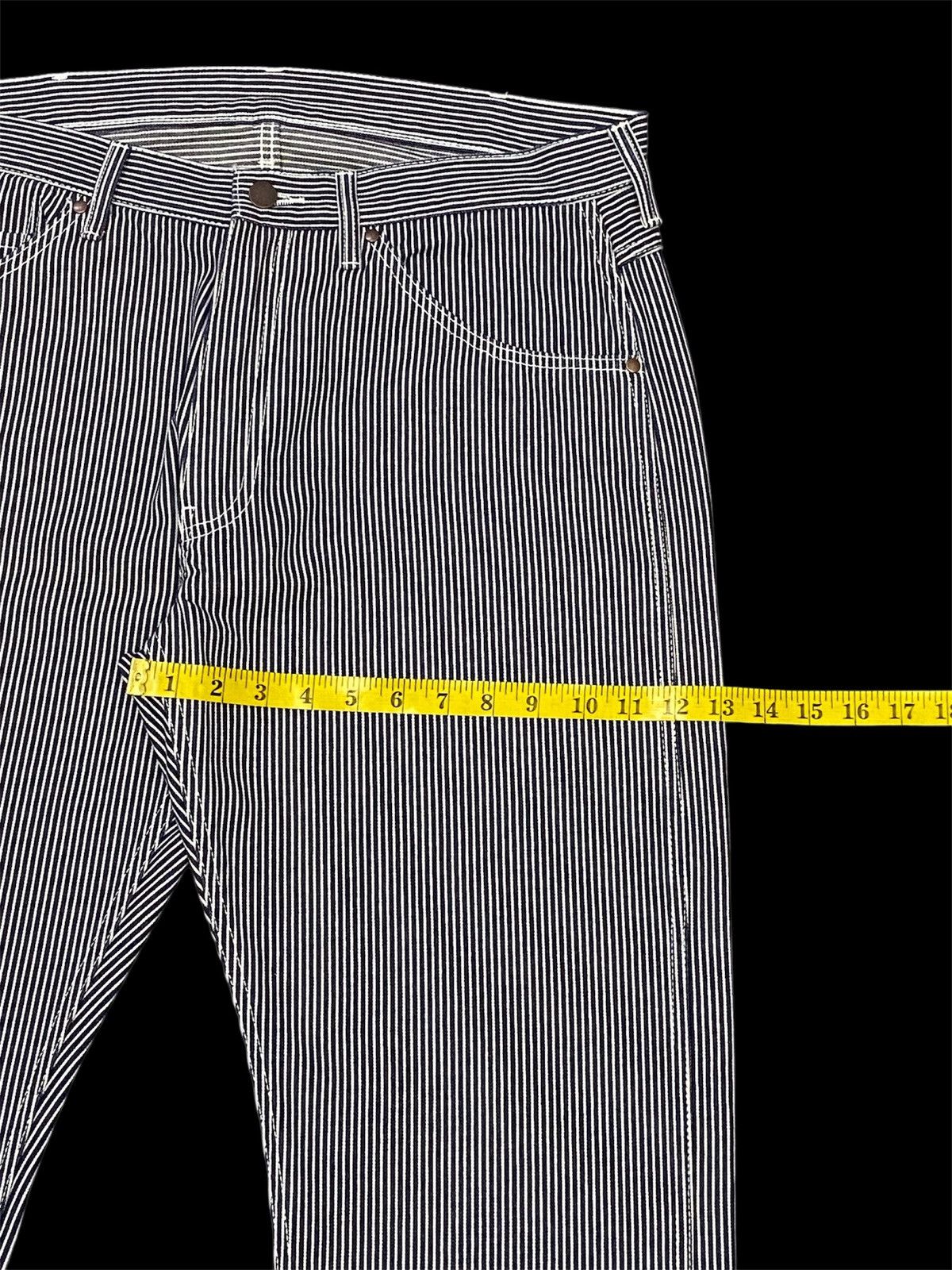 Bape A Bathing Ape Pirate Hickory Stripes Denim Pants Size US 36 / EU 52 - 17 Thumbnail