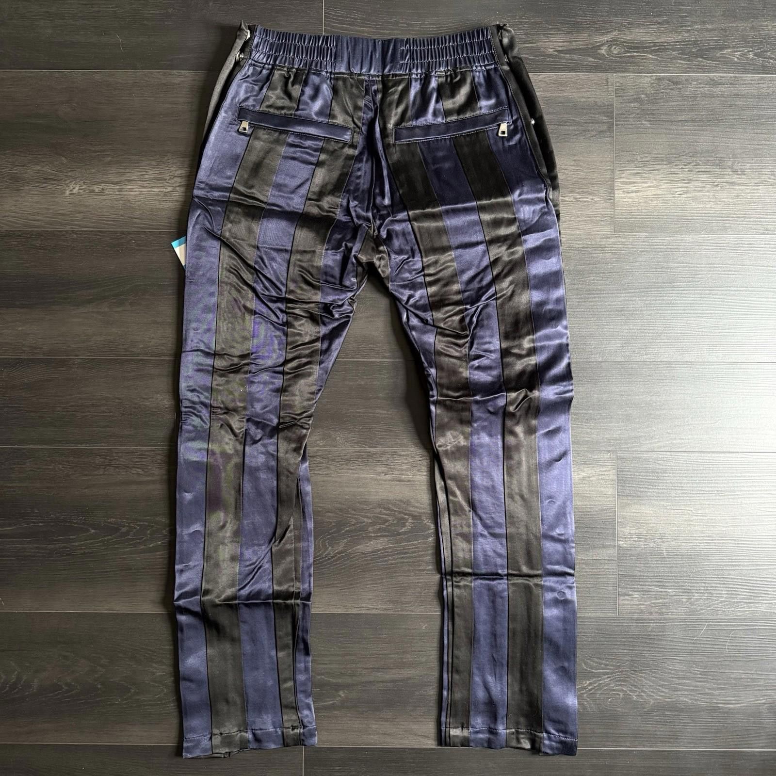 Just Don JUST DON Spell Out Navy Tearaway Pants Streetwear USA M Size US 32 / EU 48 - 2 Thumbnail