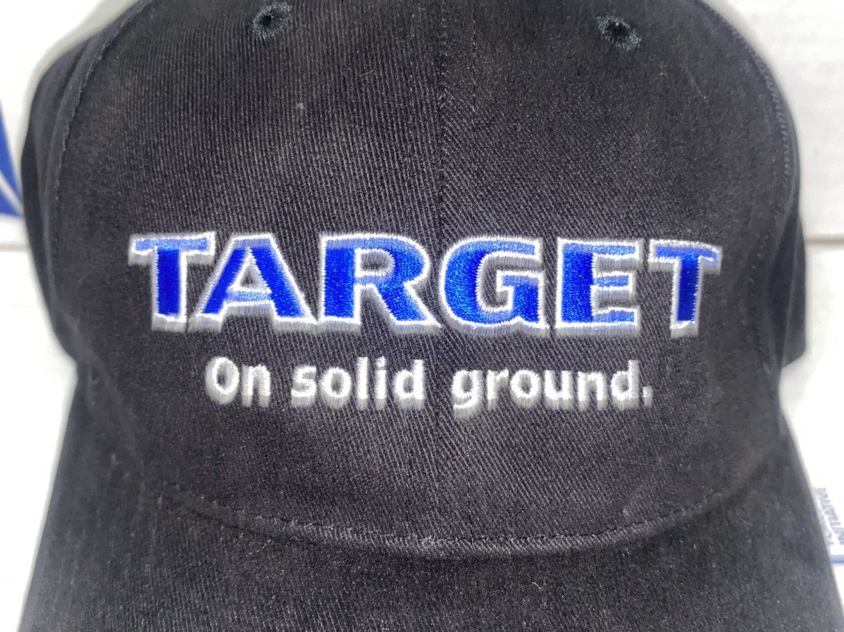 Other Target blue on solid ground saws blade tools company hat cap Size ONE SIZE - 2 Thumbnail