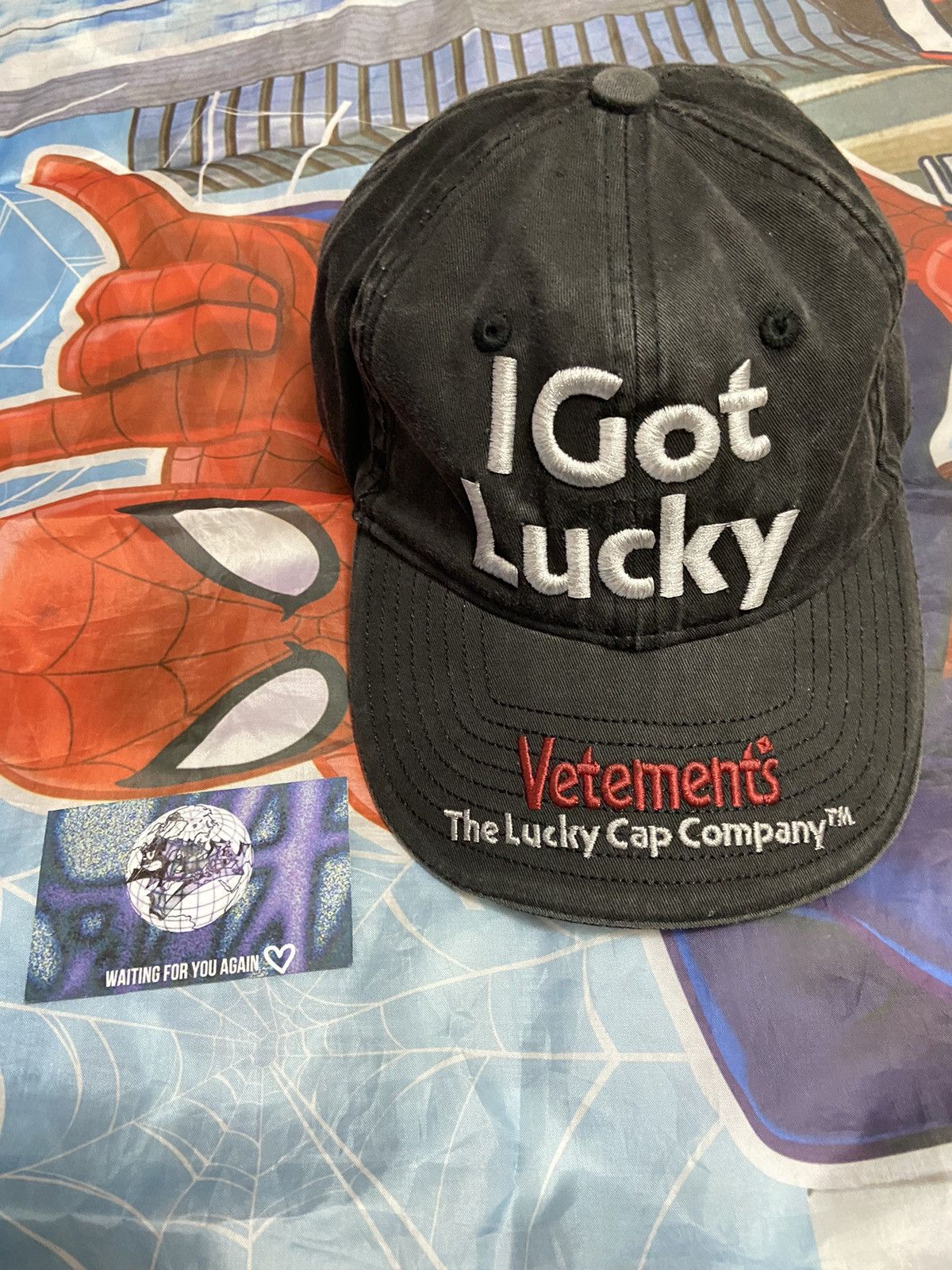 Rare VETEMENTS “I GOT LUCKY “ CAP | Grailed