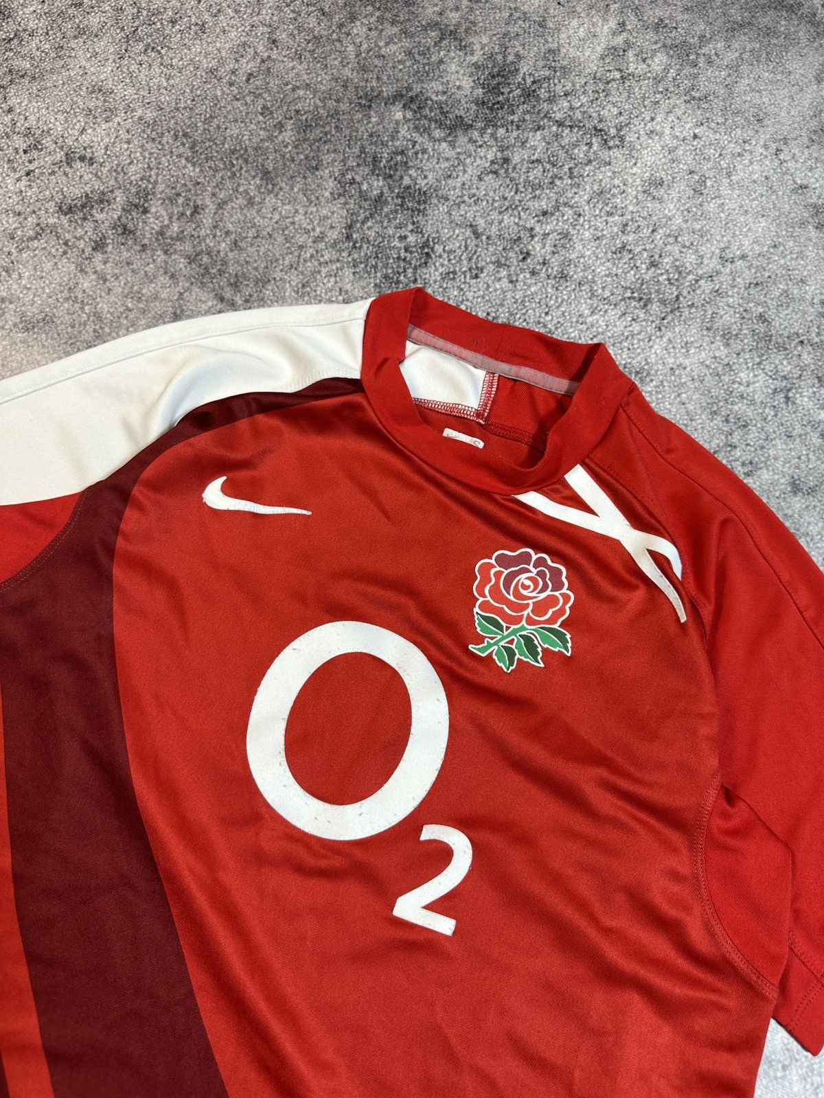 Nike × Vintage vintage Nike England O2 Rugby Streetwear rare Jersey VTg S Size US S / EU 44-46 / 1 - 2 Thumbnail
