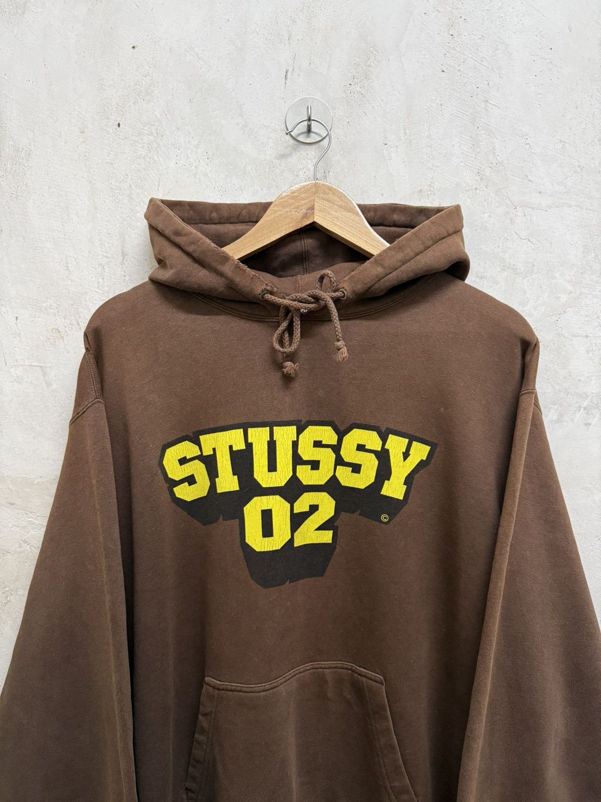 Stussy Vintage Distressed Stussy Spellout Thrash Hoodie Travis Keny Size US L / EU 52-54 / 3 - 2 Thumbnail