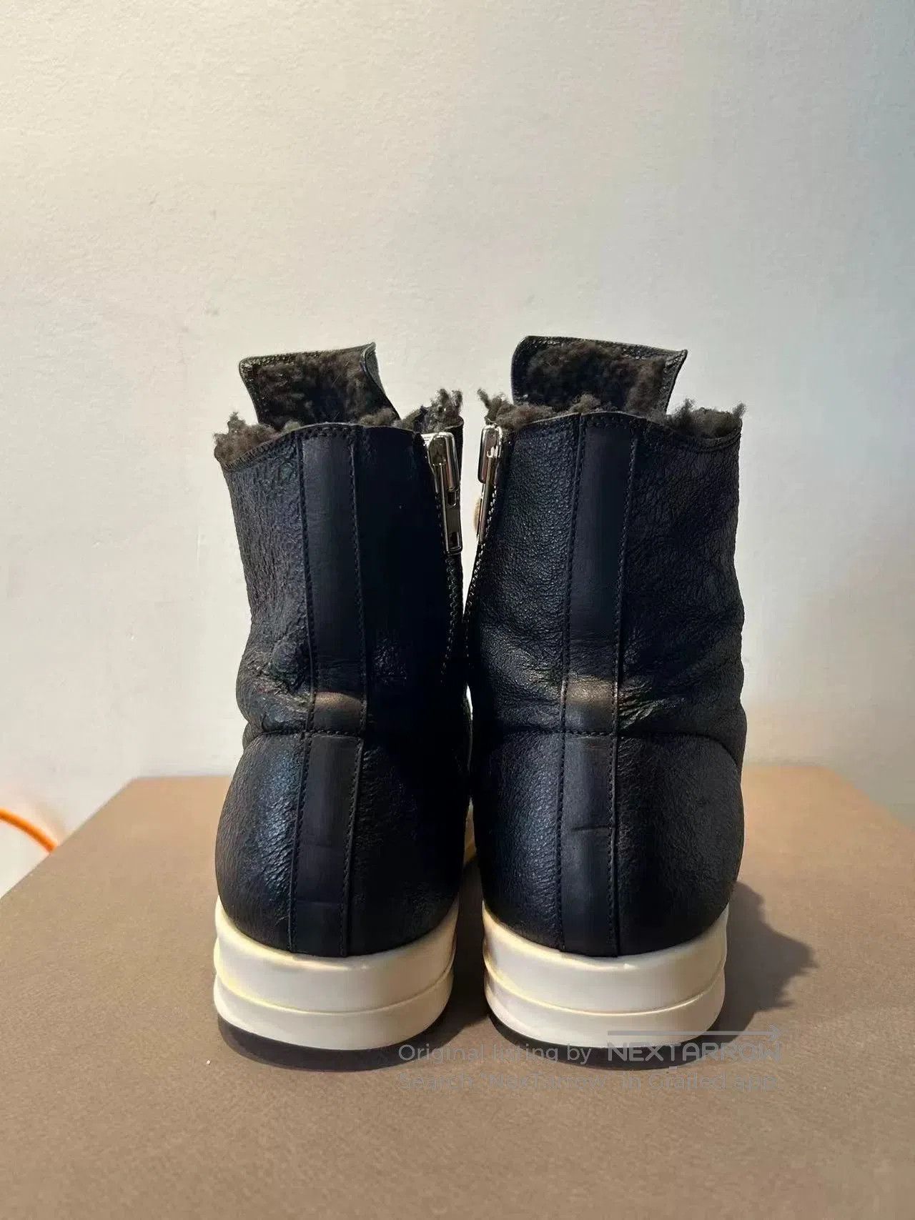 Rick Owens Rick Owens Black High-Top Sneakers. Size US 7 / EU 40 - 4 Thumbnail