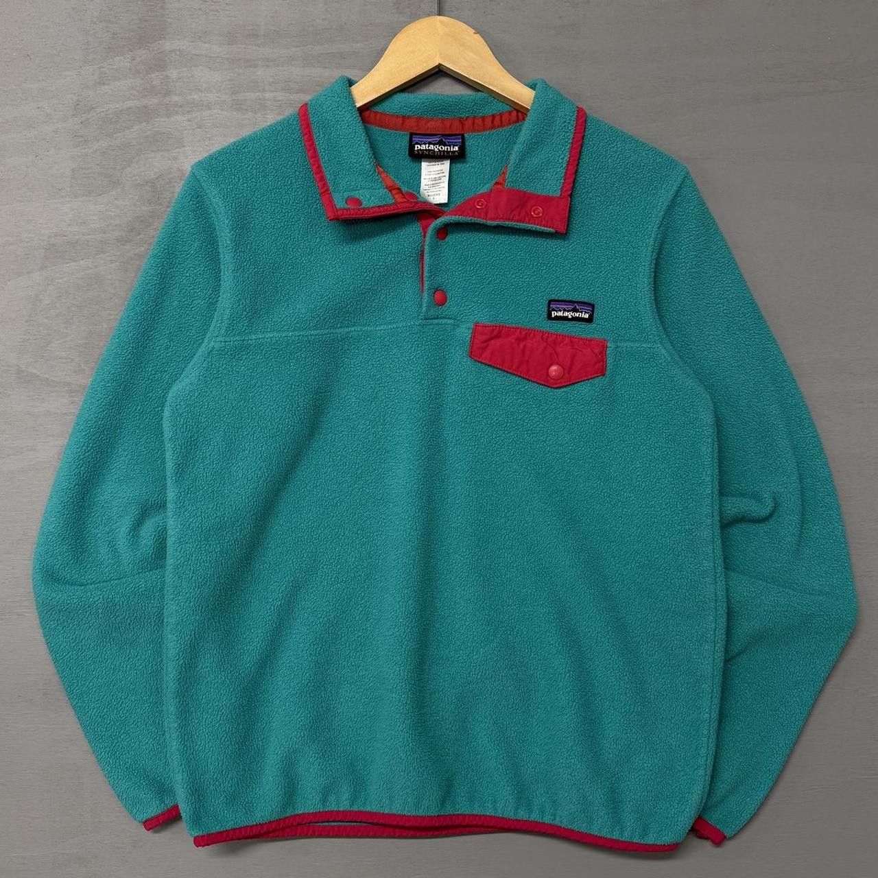 Patagonia Patagonia Synchilla Women’s Snap T Fleece Teal Pink Small Size S / US 4 / IT 40 - 1 Thumbnail