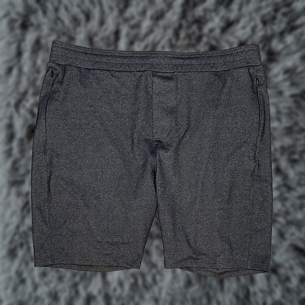 Vintage Public Rec Athletic Shorts - Men 42 Regular Gray Charcoal Athletic 9in Inseam 22.5in Nylon Spandex 88/12 Mens Size US 42 / EU 58 - 1 Thumbnail