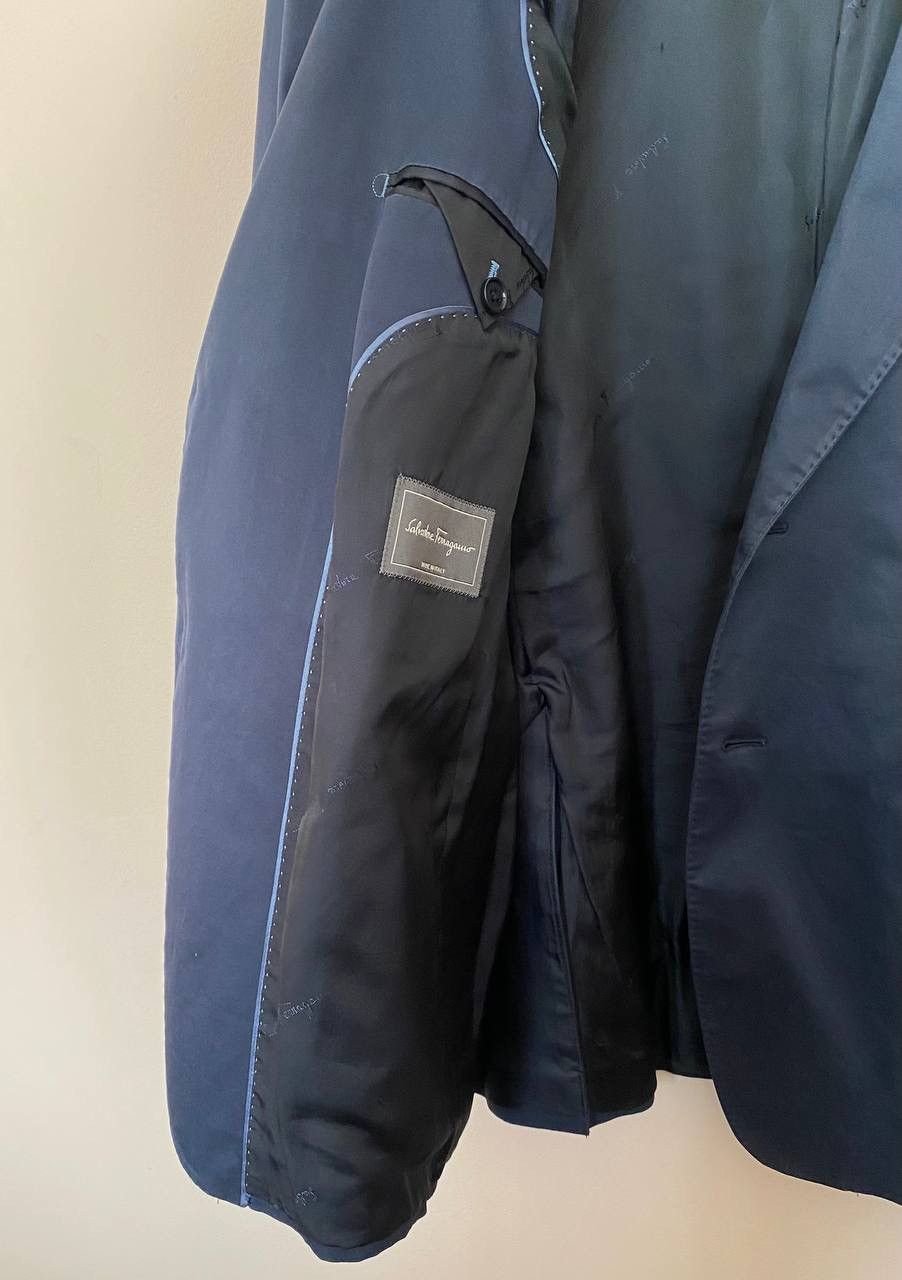 Salvatore Ferragamo × Tom Ford × Vintage 💎 Rare vintage Salvatore Ferragamo Blazer jacket Size 44R - 9 Thumbnail
