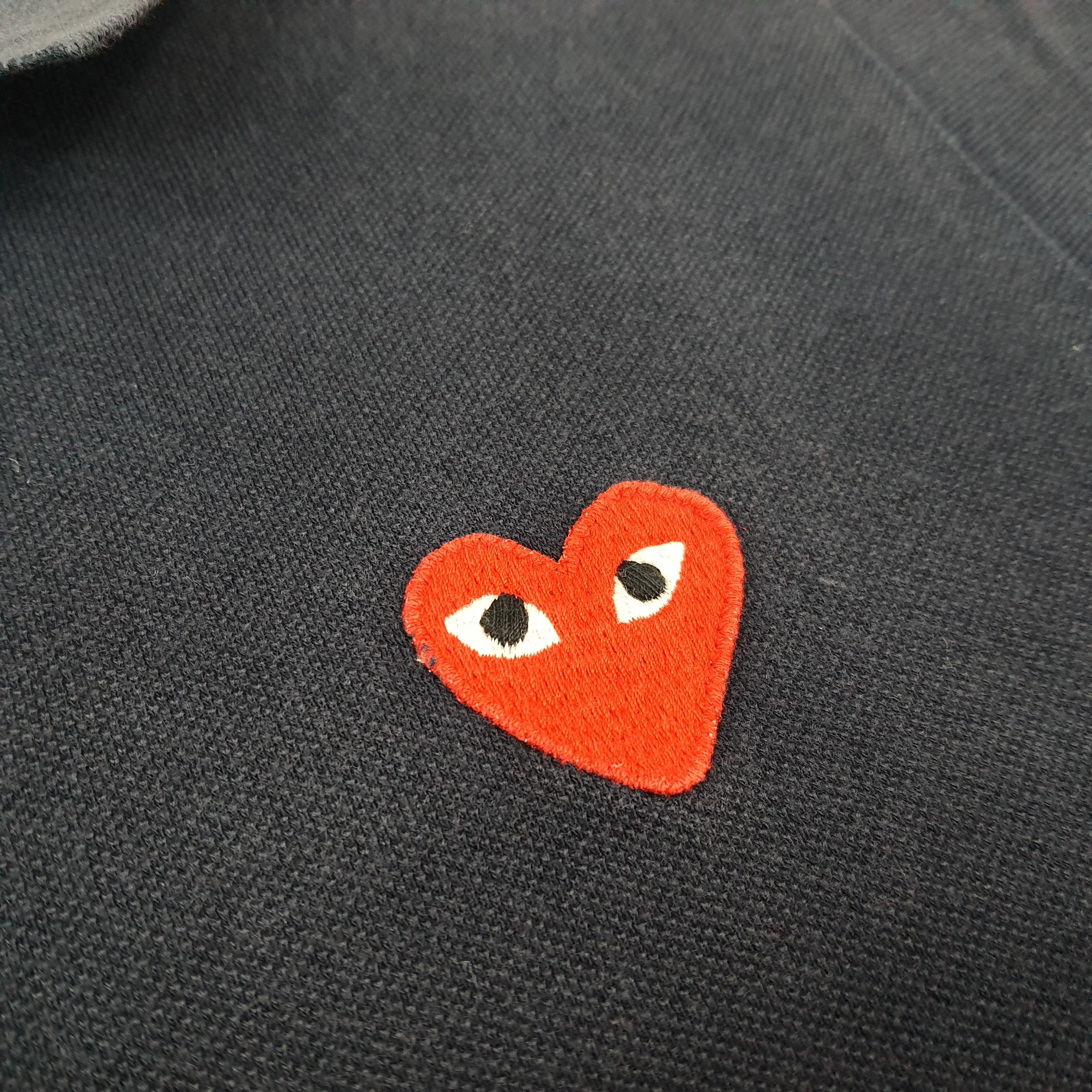 Comme des Garcons PLAY × Japanese Brand × Vintage Vintage Comme Des Garcons Play Japanese Brand Polo Shirt Size US S / EU 44-46 / 1 - 2 Thumbnail
