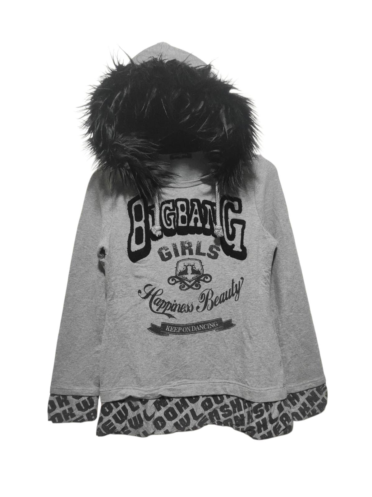 Hysteric Glamour Big Bang Girls Fur Hoodie LGB IfSixWasNine style Size S / US 4 / IT 40 - 1 Thumbnail