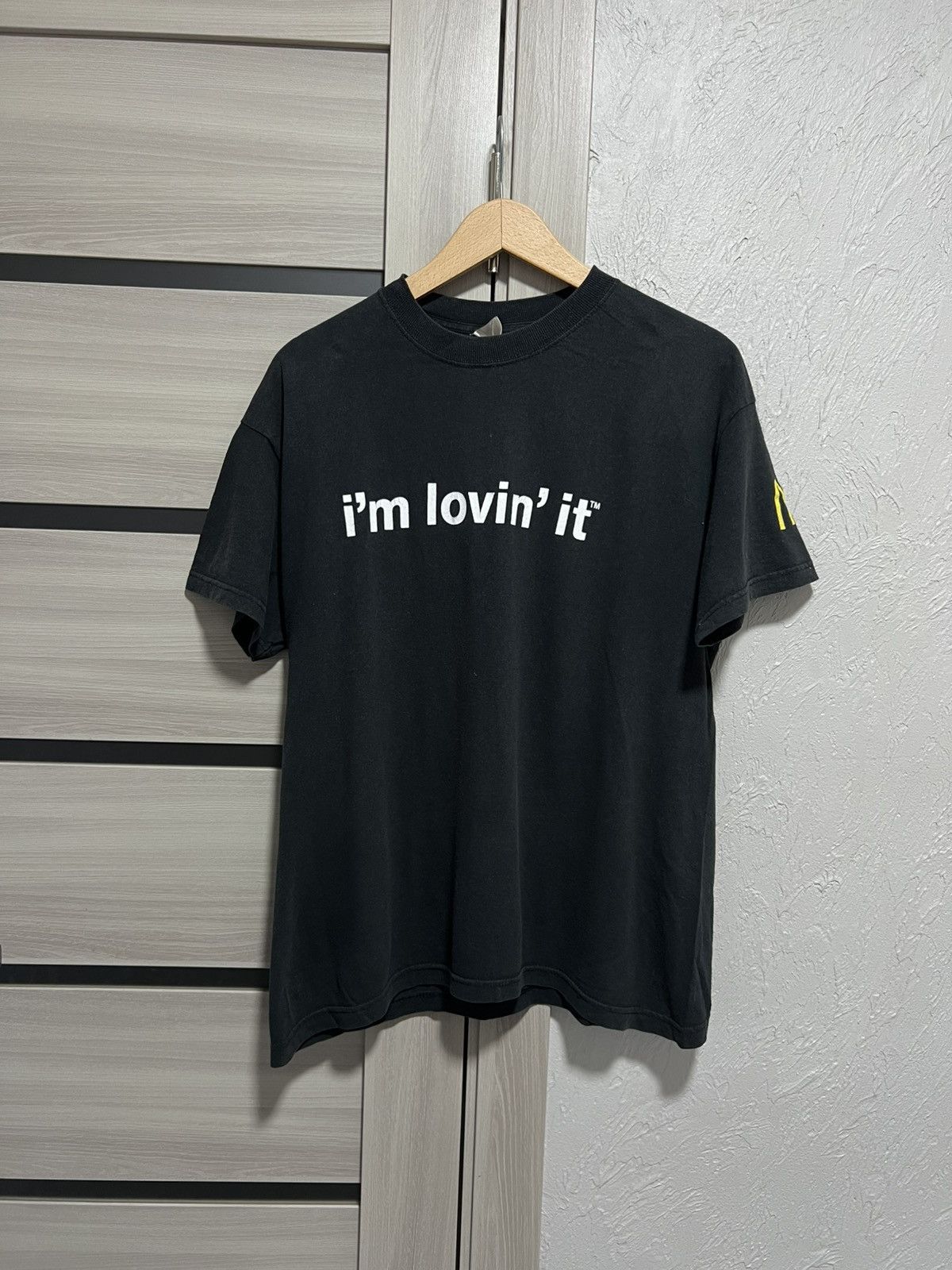 Vintage Vintage 00s ADULT " IM LOVIT IT McDonald " Size US M / EU 48-50 / 2 - 11 Thumbnail