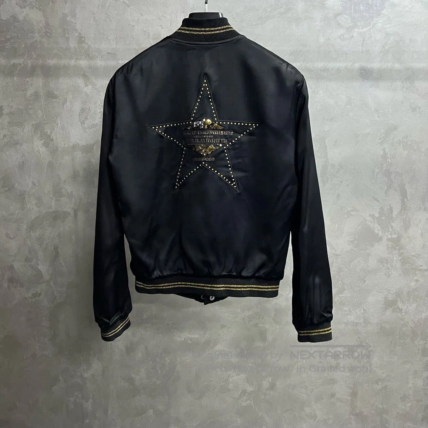 Saint Laurent Paris Saint Laurent Classic Black Baseball Jacket. Size US S / EU 44-46 / 1 - 2 Thumbnail