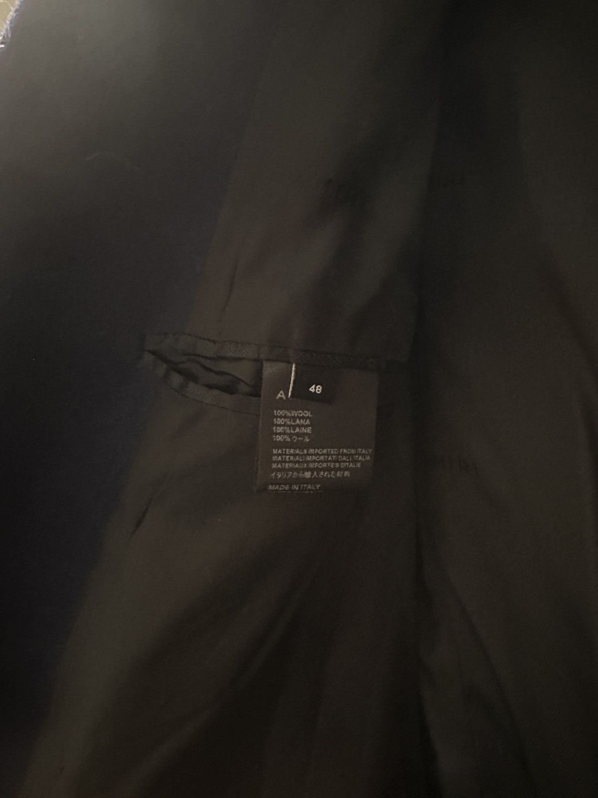 Amiri Amiri coat 48 size Size US M / EU 48-50 / 2 - 2 Thumbnail