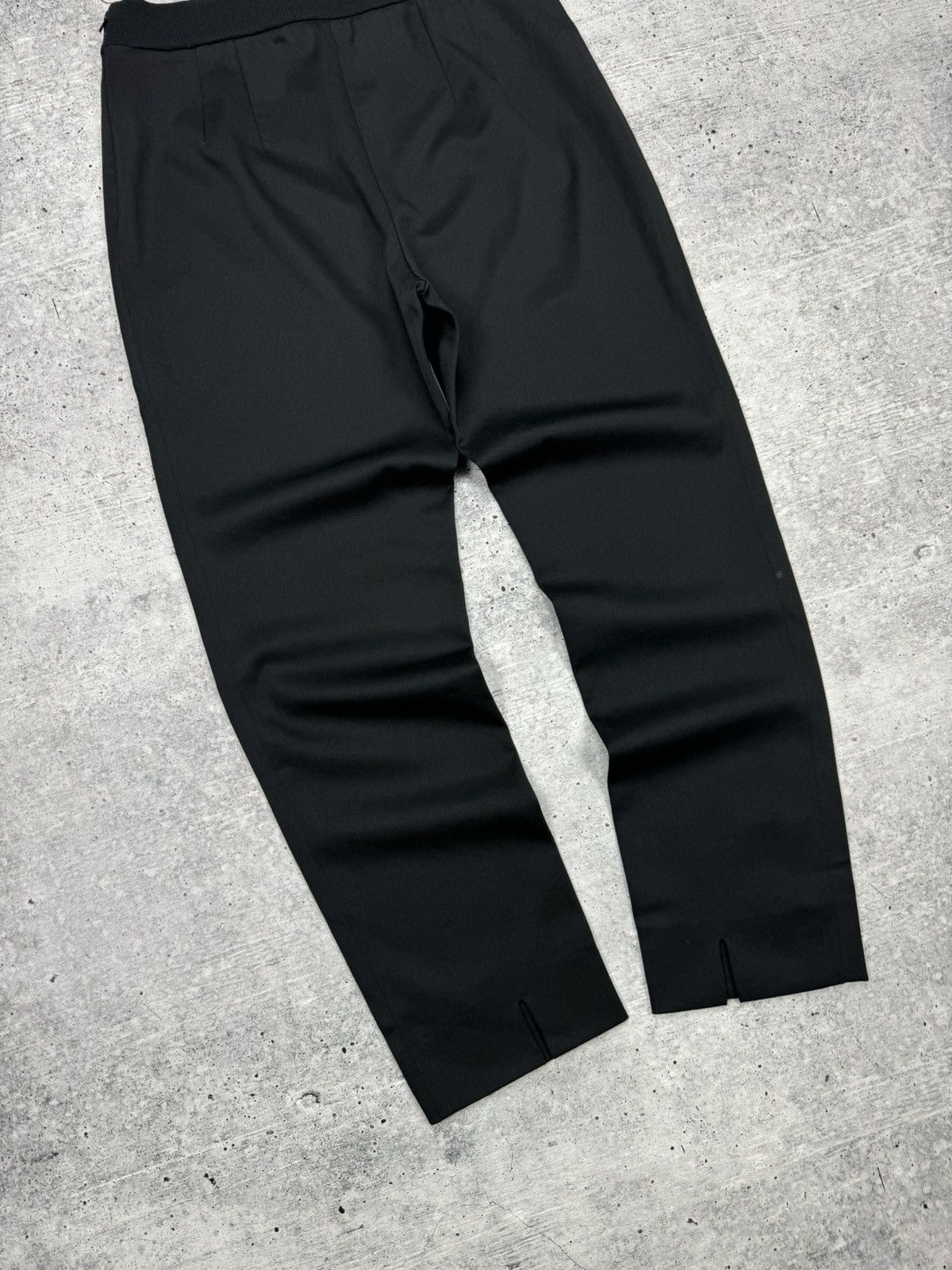 Designer × Jil Sander Vintage Jil Sander Luxury Y2K Style Black Zip Pants Trousers Size 27" / US 4 / IT 40 - 18 Thumbnail