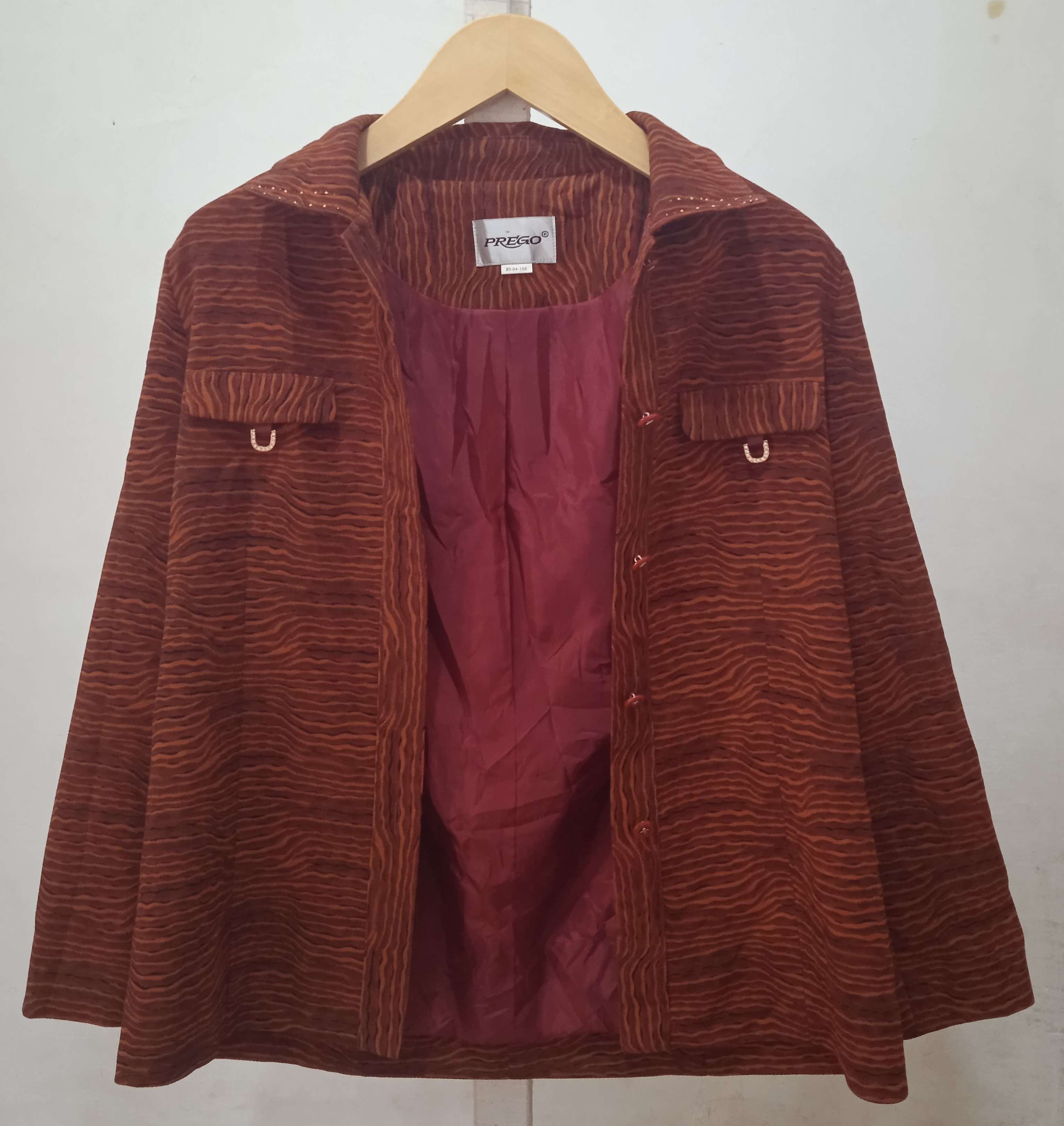 Other Prego Orange Women's Jacket Size US S / EU 44-46 / 1 - 2 Thumbnail