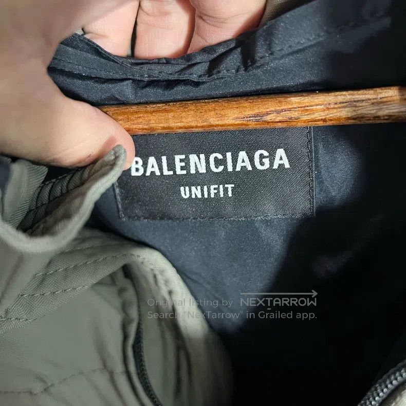 Balenciaga Balenciaga Double Logo Embroidered Puffer Jacket Size US S / EU 44-46 / 1 - 3 Thumbnail