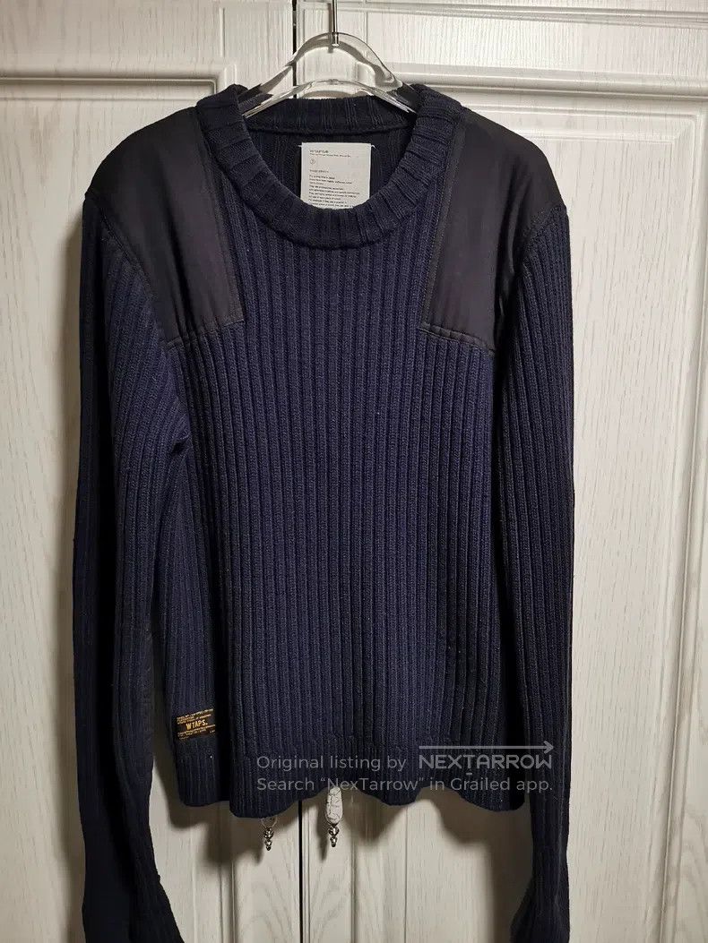 Wtaps Wtaps Military-style quilted commander sweater Size US L / EU 52-54 / 3 - 1 Thumbnail