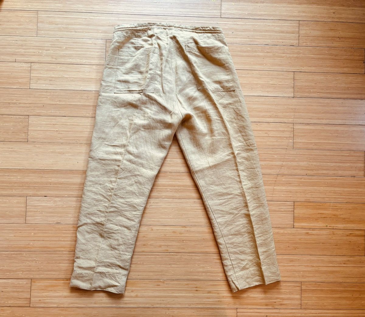 Blluemade Blluemade drawstring Belgian linen pants Size US 32 / EU 48 - 2 Thumbnail