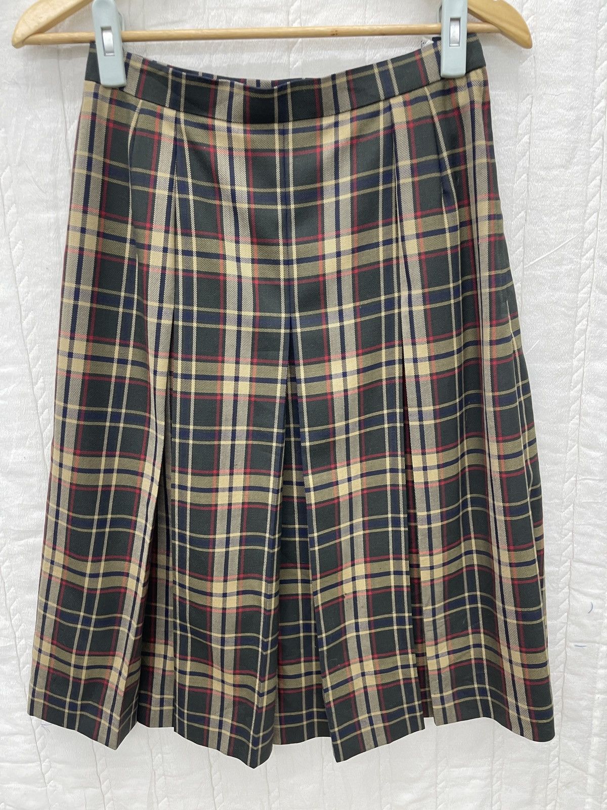DAKS × Designer × Japanese Brand VTG DAKS LONDON MIDI SKIRT TARTANS Size 26" / US 2 / IT 38 - 4 Thumbnail