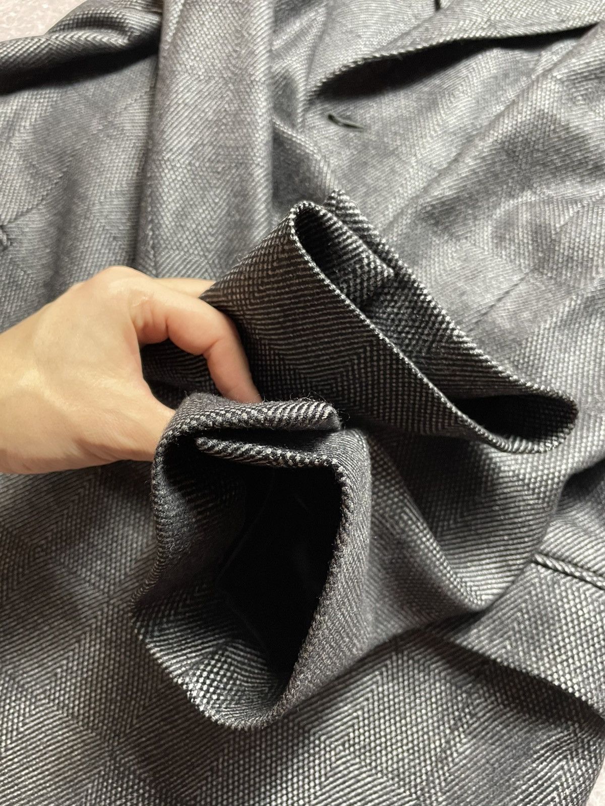 Z Zegna Z Zegna wool mantel - overcoat jacket Size US S / EU 44-46 / 1 - 5 Thumbnail
