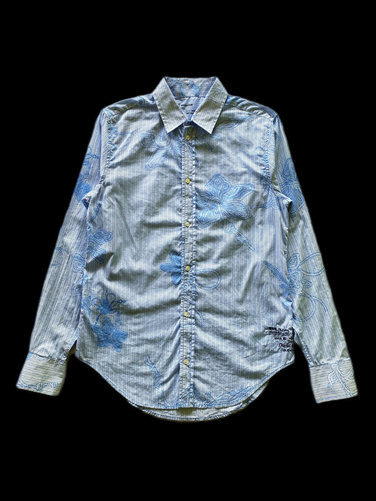 Rare🔥 Retro Diesel Rope All Overprint Shirt