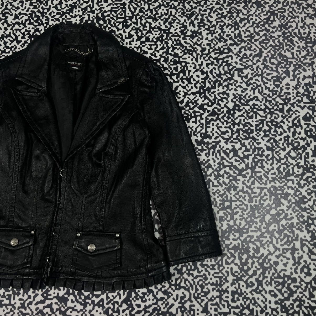 Miss Sixty Vintage Y2K MISS SIXTY Leather Jacket Japanese Retro Style Size S / US 4 / IT 40 - 5 Thumbnail