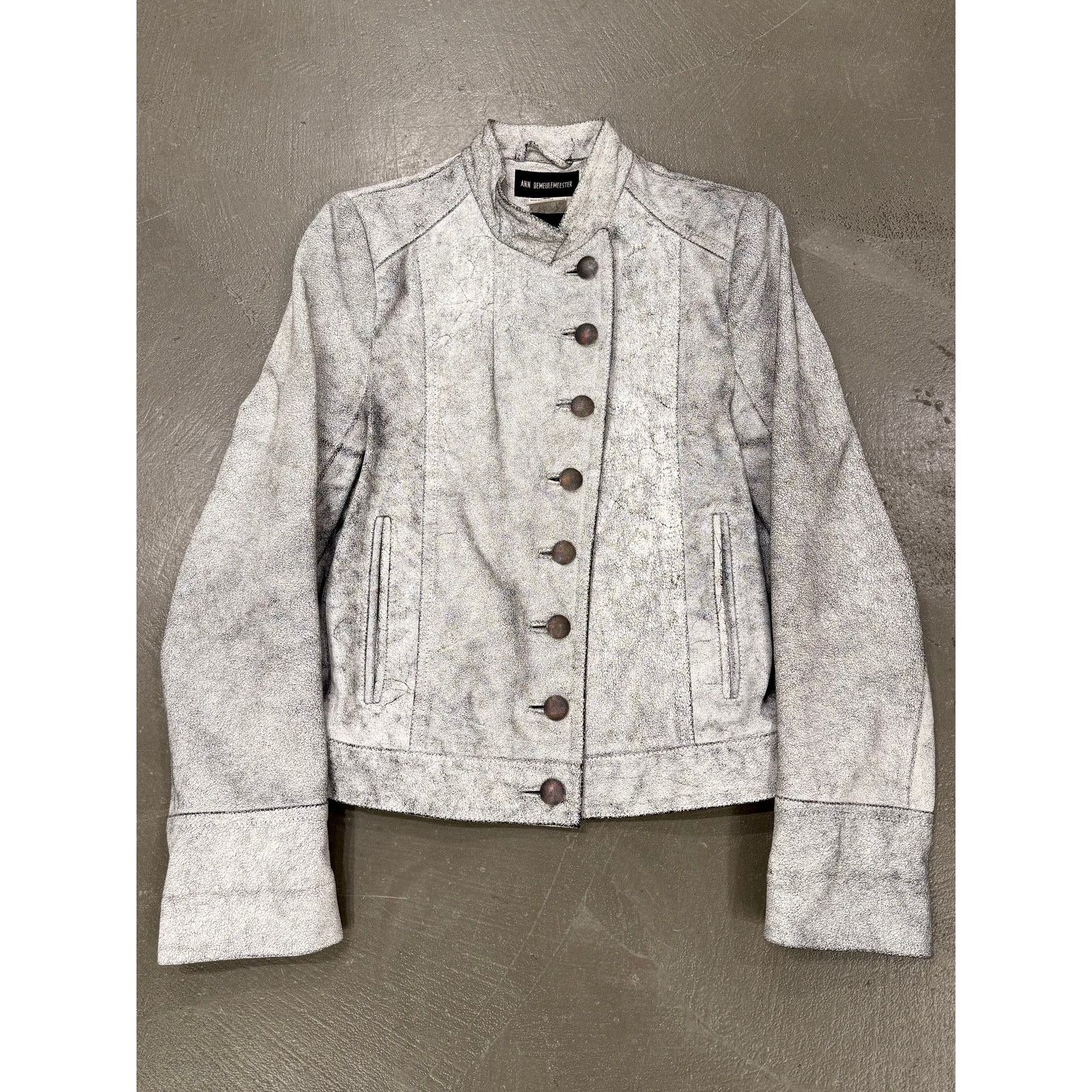 Ann Demeulemeester Ann Demeulemeester s/s 2002 Painted Leather
