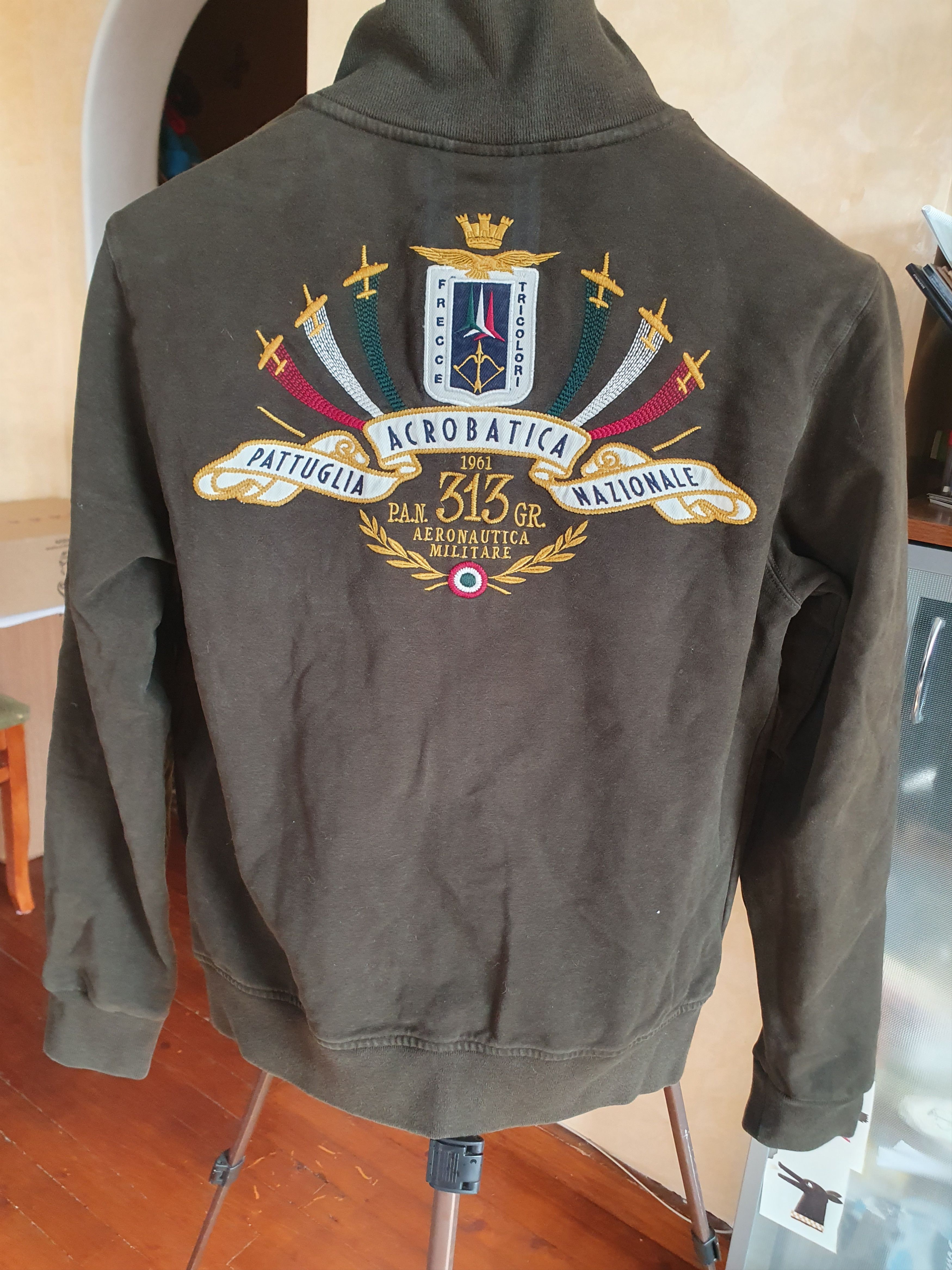 Aeronautica Militare Aeronautica Militare Tricolori Full Zip Sweatshirt sz M Size US M / EU 48-50 / 2 - 11 Thumbnail