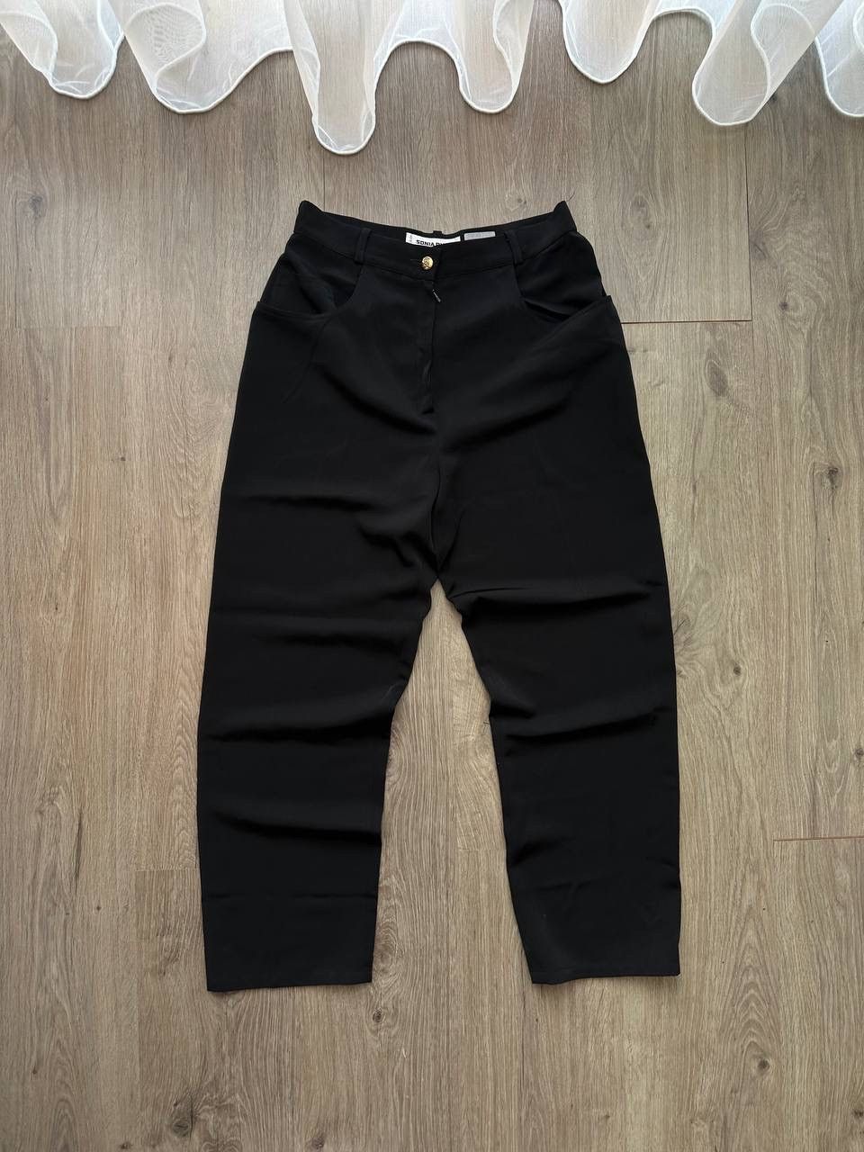 Vintage Vintage Sonia Rykiel Black Womens Pants Size 28" / US 6 / IT 42 - 5 Thumbnail