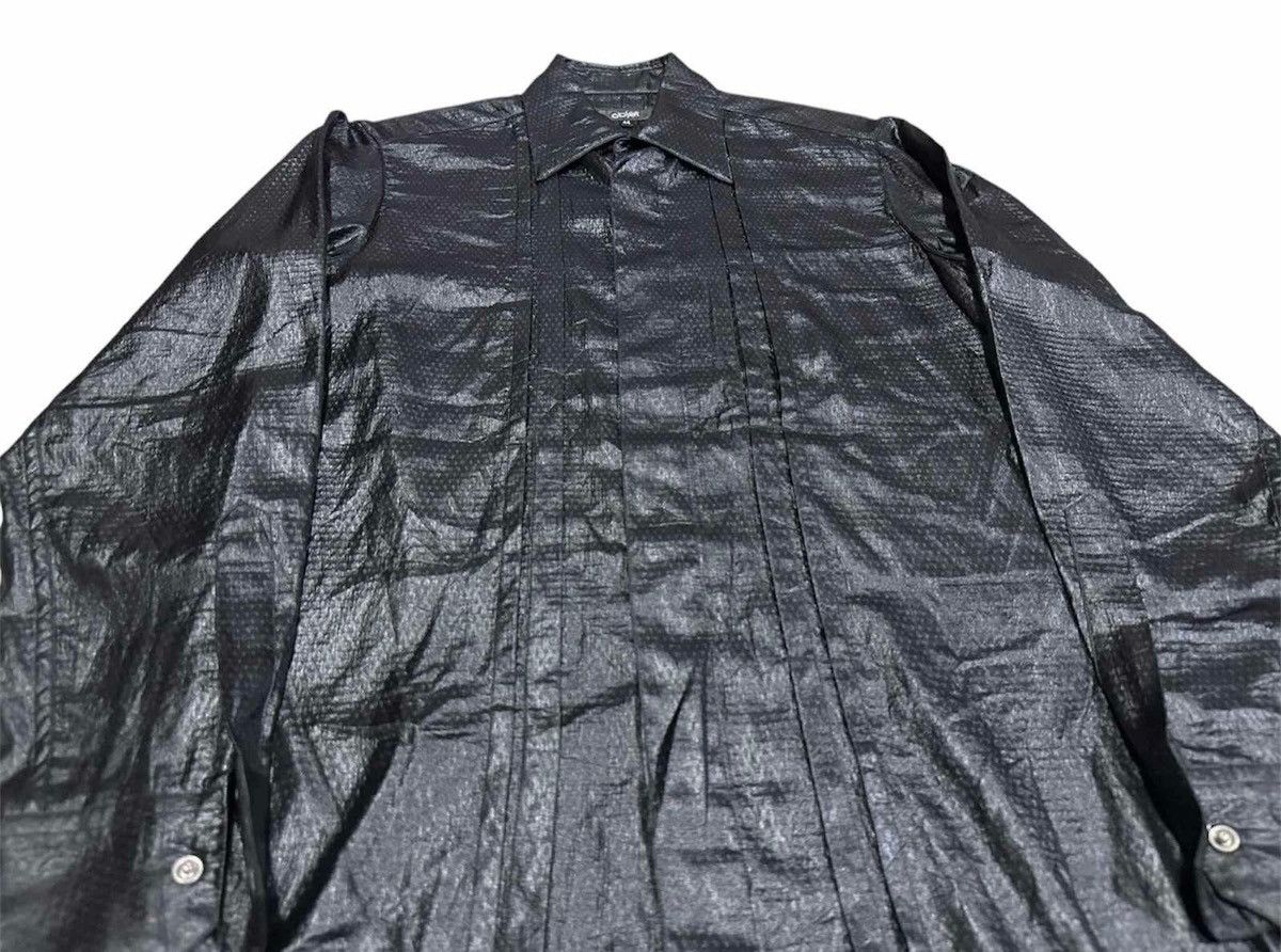 Gaultier Homme Objet × Jean Paul Gaultier 🔥Rare Vintage Jean Paul Gautier Objet Shirt Black Sheer Size US M / EU 48-50 / 2 - 9 Thumbnail