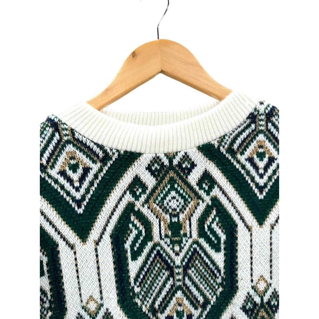 Vintage Vintage Jeric Knitwear Women's Knit Grandma Sweater Size L / US 10 / IT 46 - 4 Thumbnail