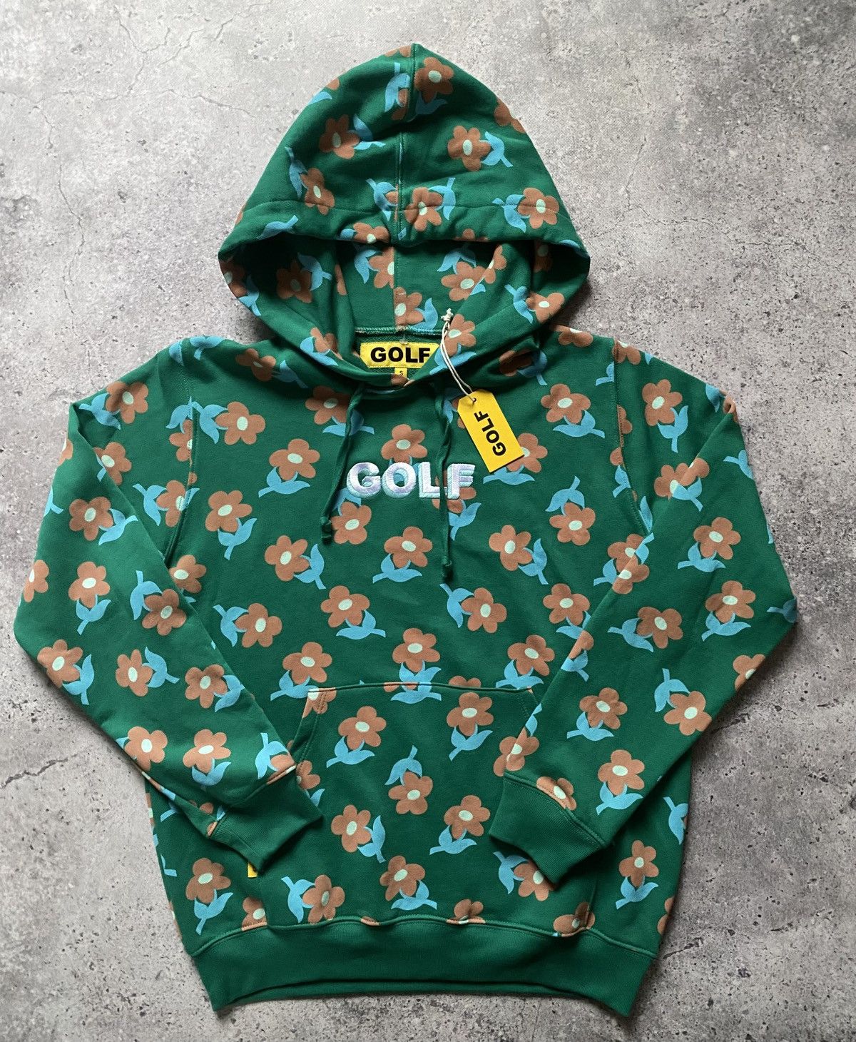 Golf Wang NWT Golf Wang Tyler The Creator Flower Hoodie Find Some Time Size US S / EU 44-46 / 1 - 1 Thumbnail