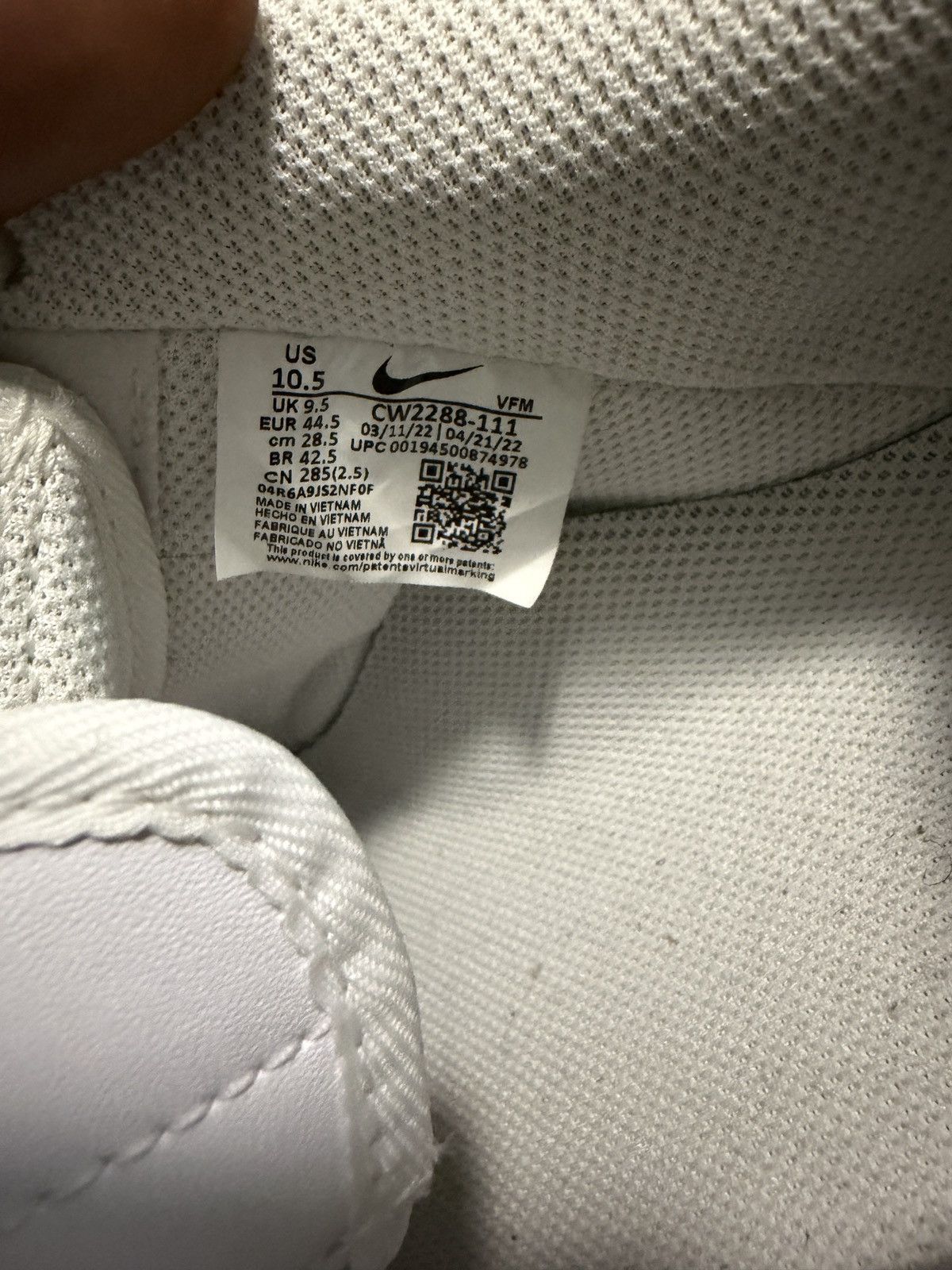 Nike Nike Air Force 1 Size US 10.5 / EU 43-44 - 6 Thumbnail