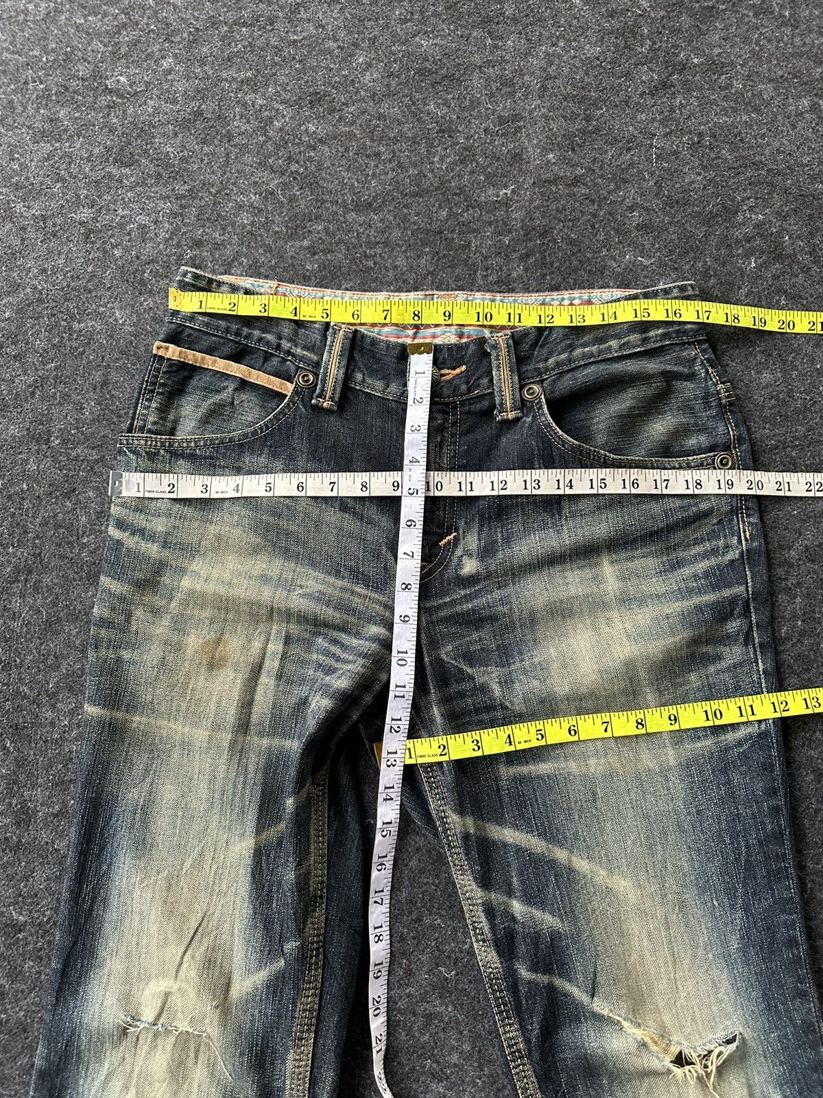 Edwin Vintage Edwin 441XVS Worn Ryaty Mud Wash Denim 32x34 D510 Size US 32 / EU 48 - 12 Thumbnail