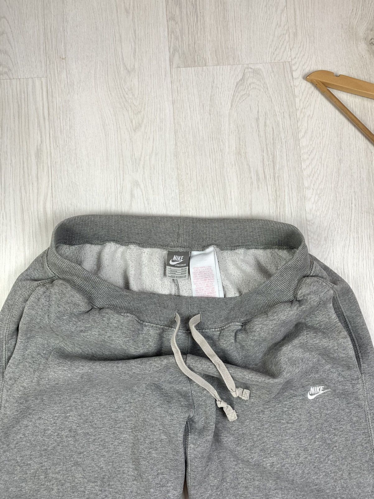 Vintage Nike Sportswear Vintage Wide Leg Baggy Pants Grey Size L Size US 34 / EU 50 - 5 Thumbnail