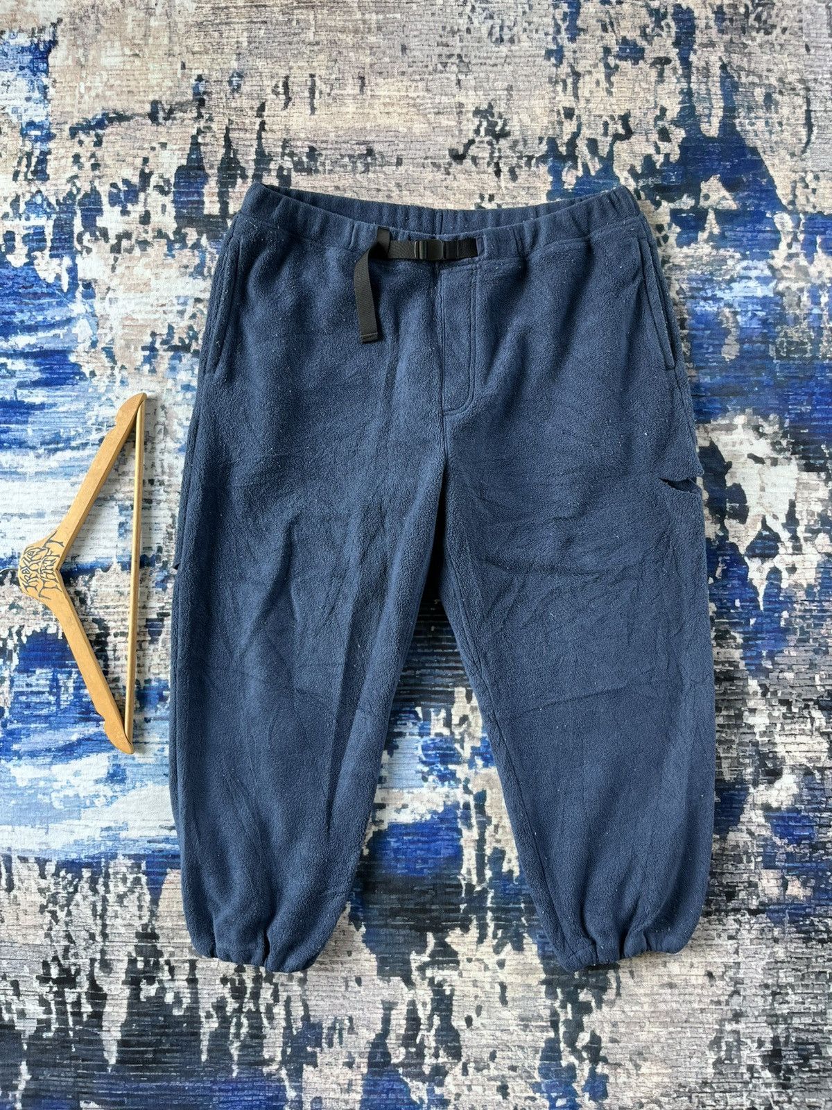Patagonia × Vintage Vintage Patagonia Distressed fleece sweatpants Size US 32 / EU 48 - 2 Thumbnail