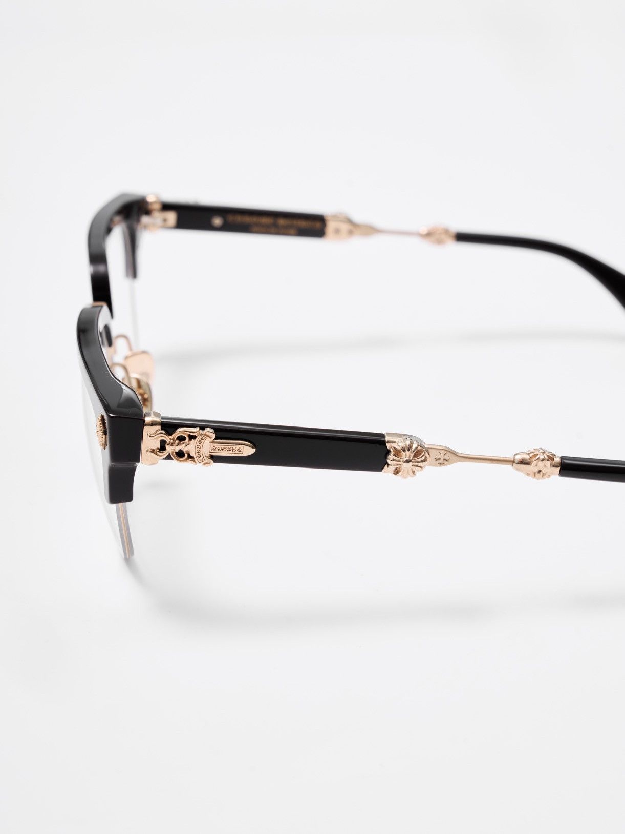 Chrome Hearts CHROME HEARTS EVAGILIST Classic Brown/Matte Gold Plated Size ONE SIZE - 2 Thumbnail