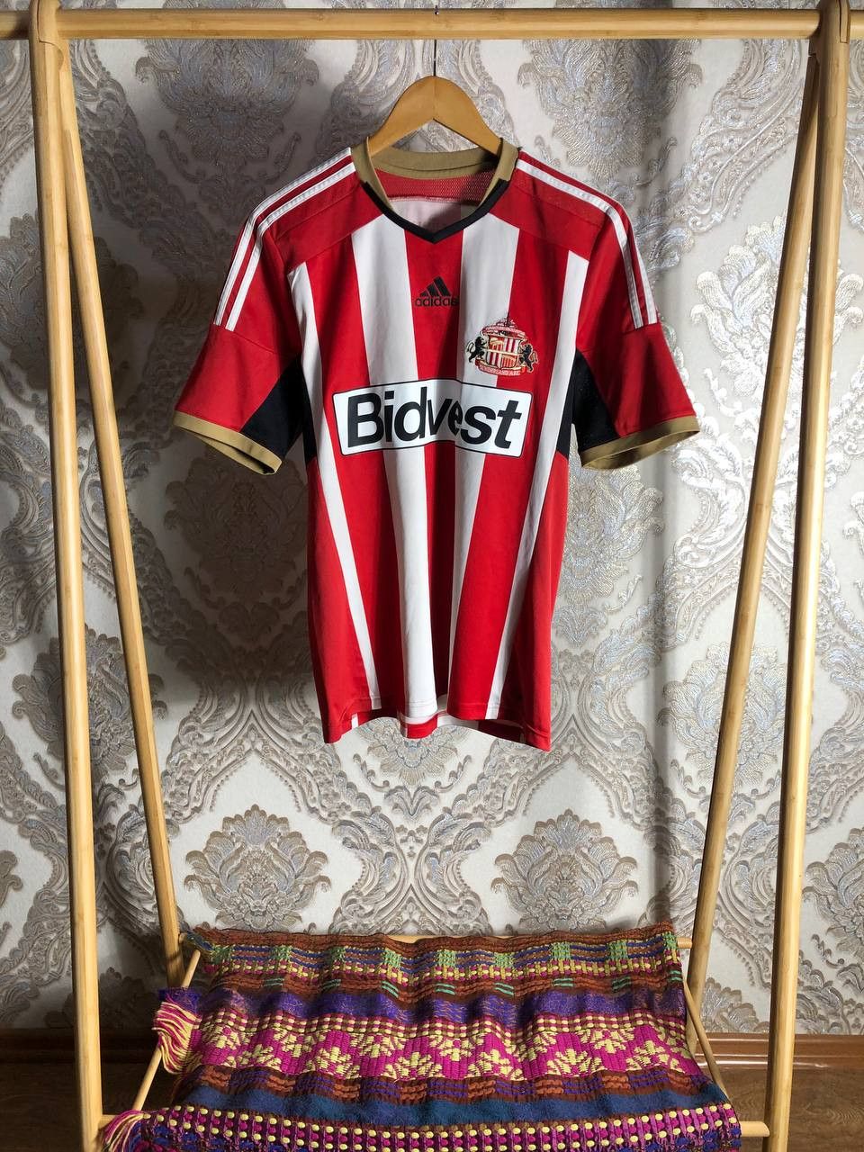 Adidas Vintage Adidas FC Sunderland England Soccer Jersey Retro Y2K Size US M / EU 48-50 / 2 - 7 Thumbnail