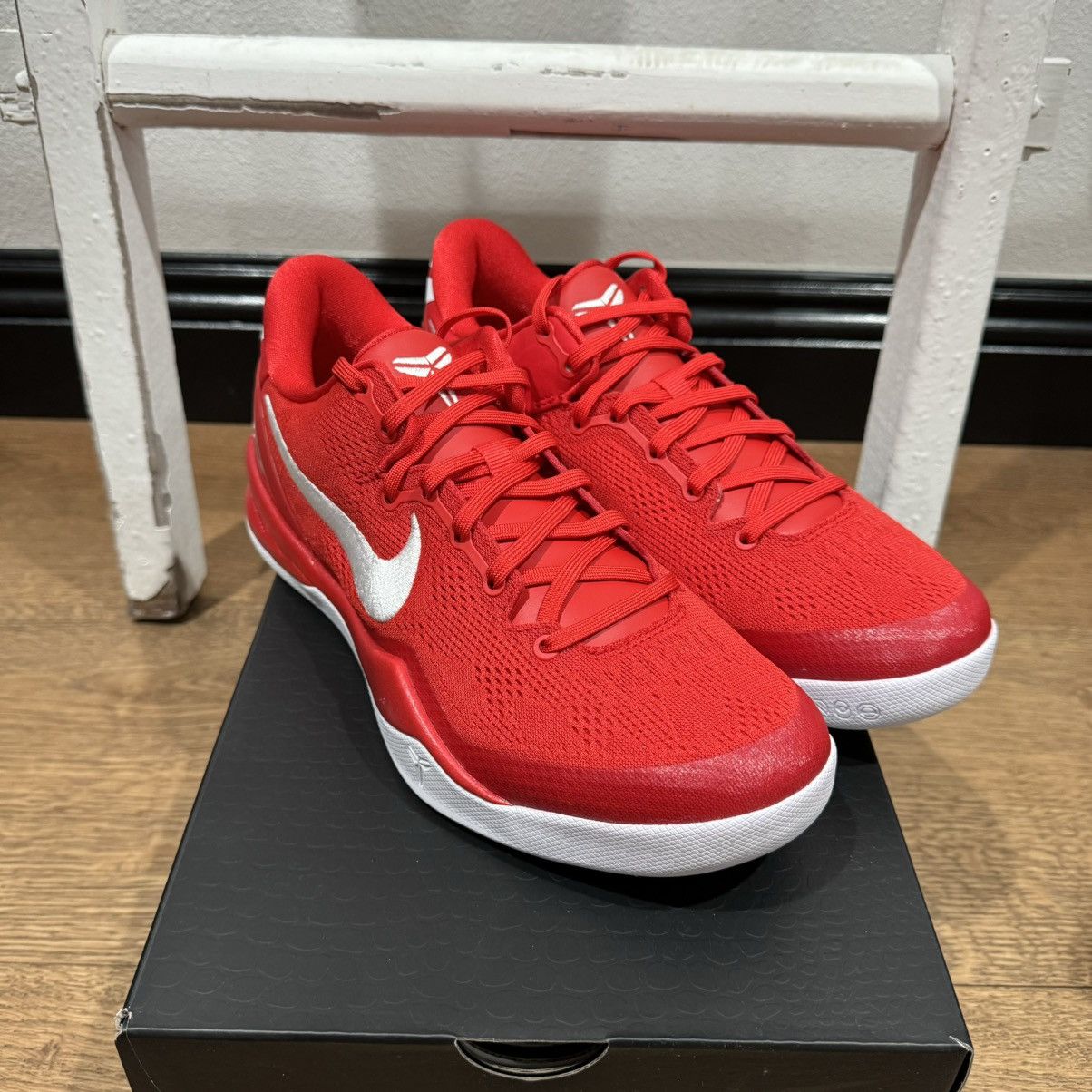 Nike Nike Kobe Viii Proto University Red/White 10 Size US 10 / EU 43 - 4 Thumbnail