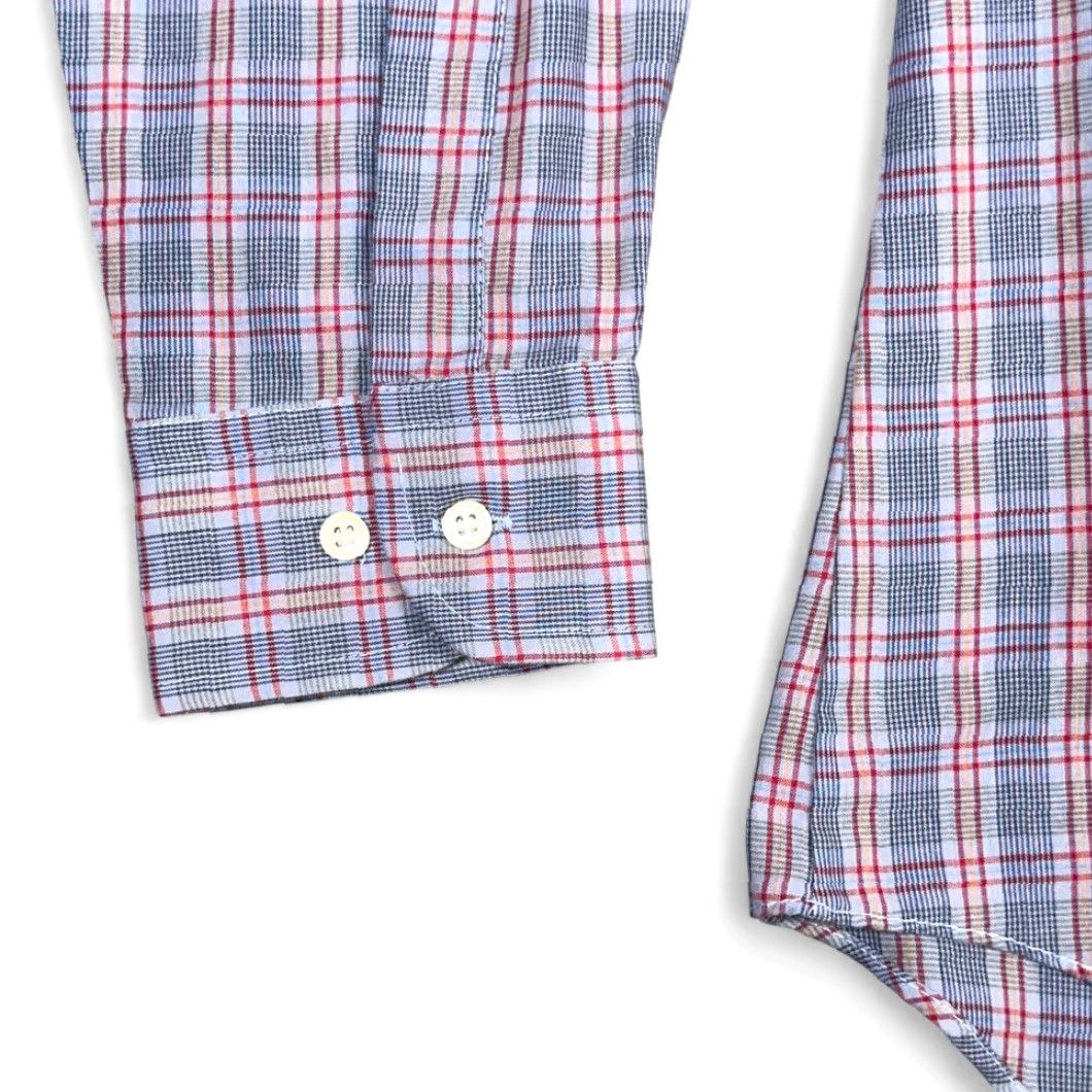 Enro VINTAGE Enro Sportswear Shirt Adult SMALL Purple Plaid Cotton Blend 80s Enro Sportswear Shirt Mens Small Purple Plaid 80s Vintage Size US S / EU 44-46 / 1 - 6 Thumbnail