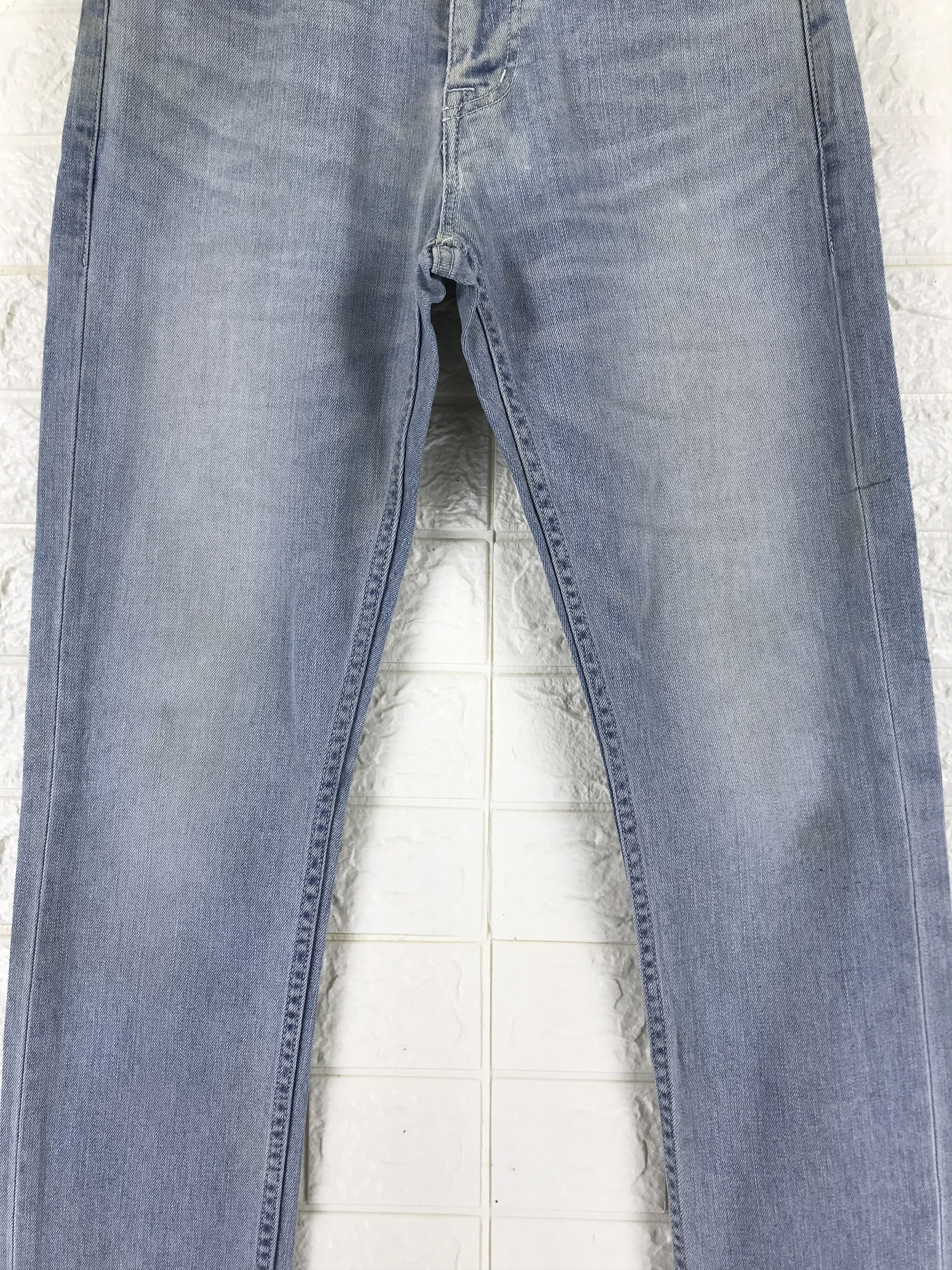 JACKROSE Vintage Jackrose Skinny Light Wash Jeans Size US 29 - 3 Thumbnail